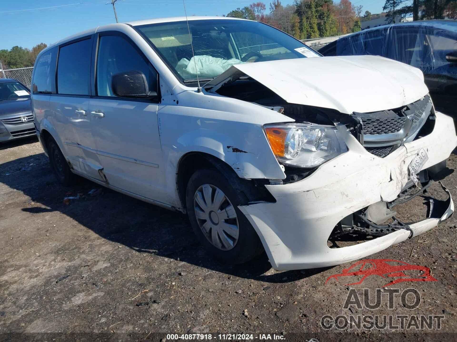 DODGE GRAND CARAVAN 2012 - 2C4RDGBGXCR203714