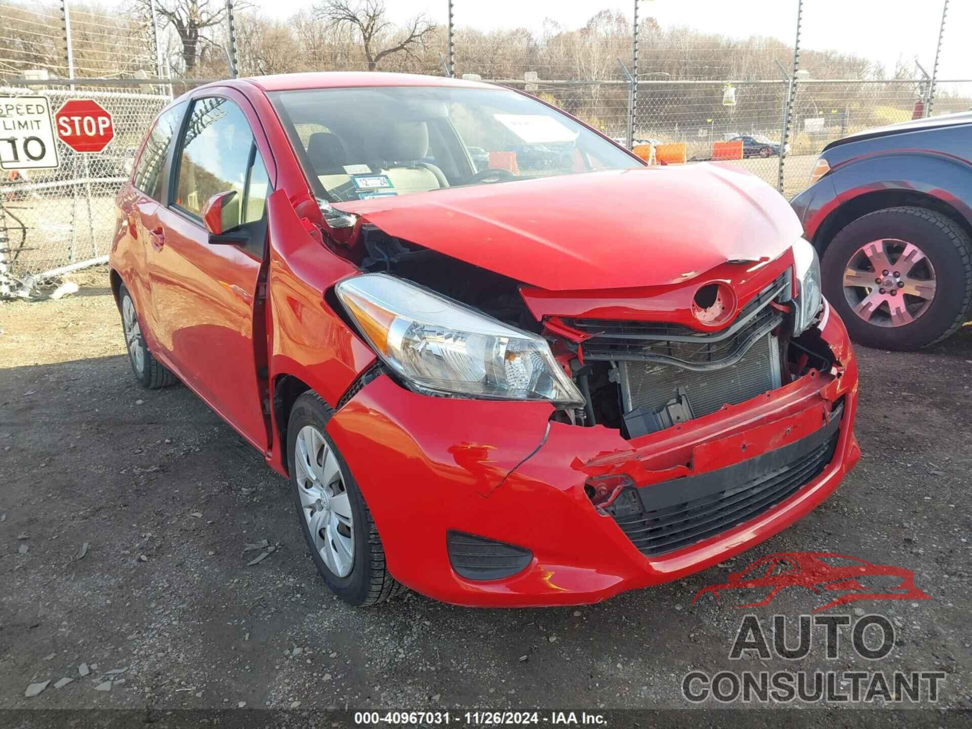 TOYOTA YARIS 2014 - JTDJTUD31ED590507