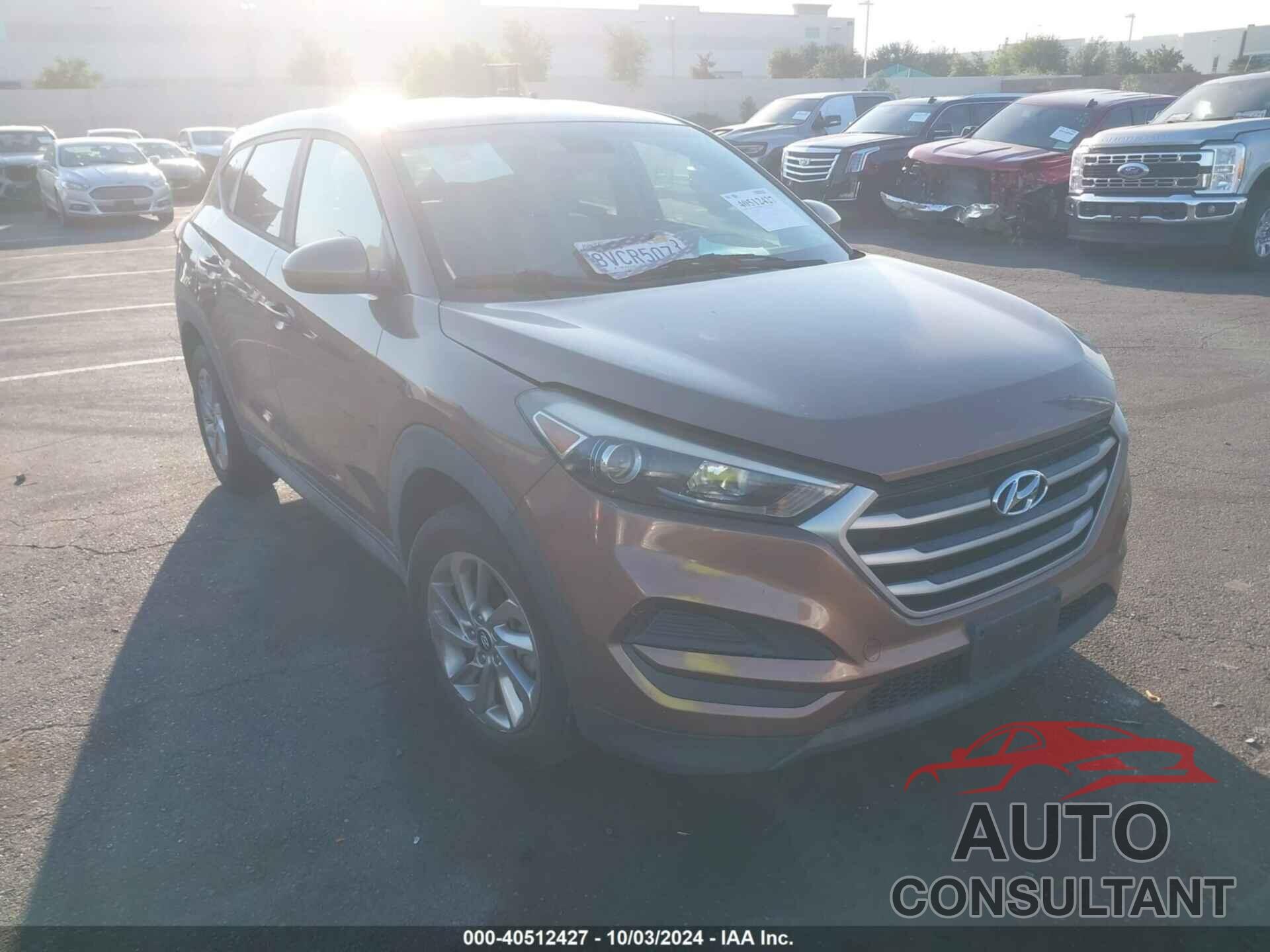 HYUNDAI TUCSON 2017 - KM8J23A46HU441276