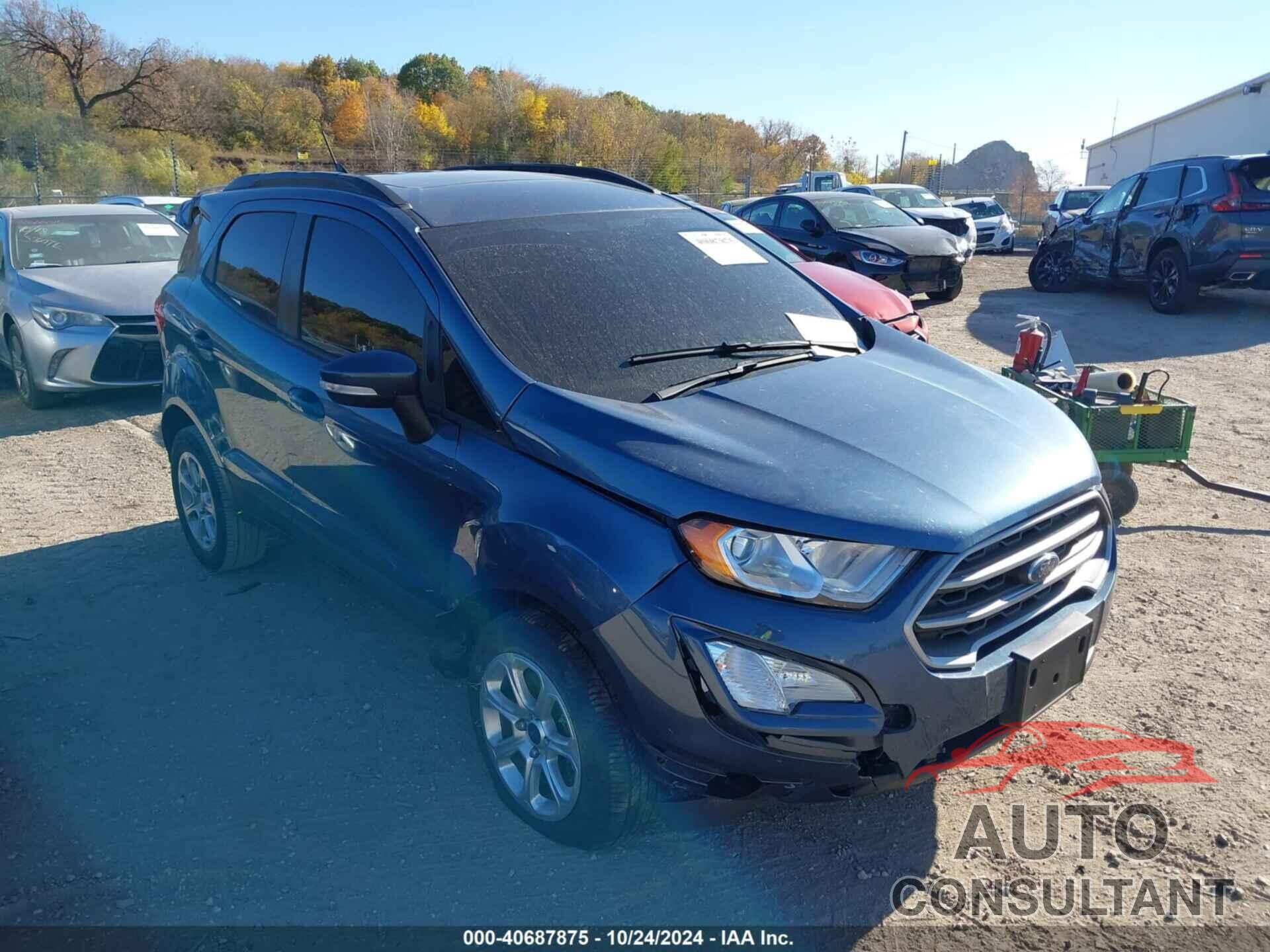 FORD ECOSPORT 2022 - MAJ6S3GL4NC474230