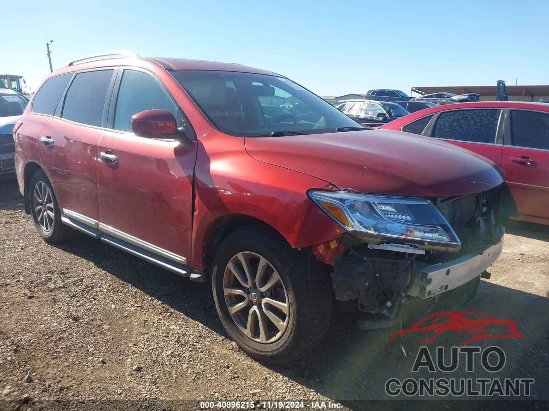 NISSAN PATHFINDER 2015 - 5N1AR2MN2FC662743