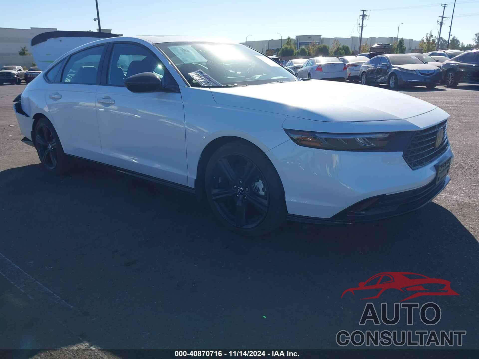 HONDA ACCORD 2024 - 1HGCY2F73RA074334