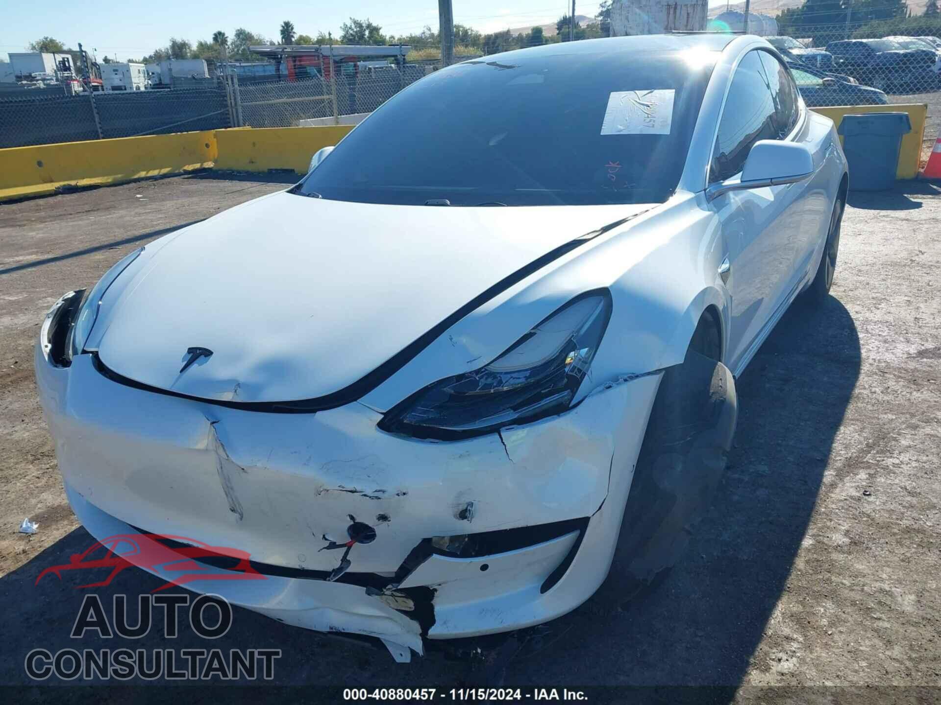TESLA MODEL 3 2019 - 5YJ3E1EA0KF484813