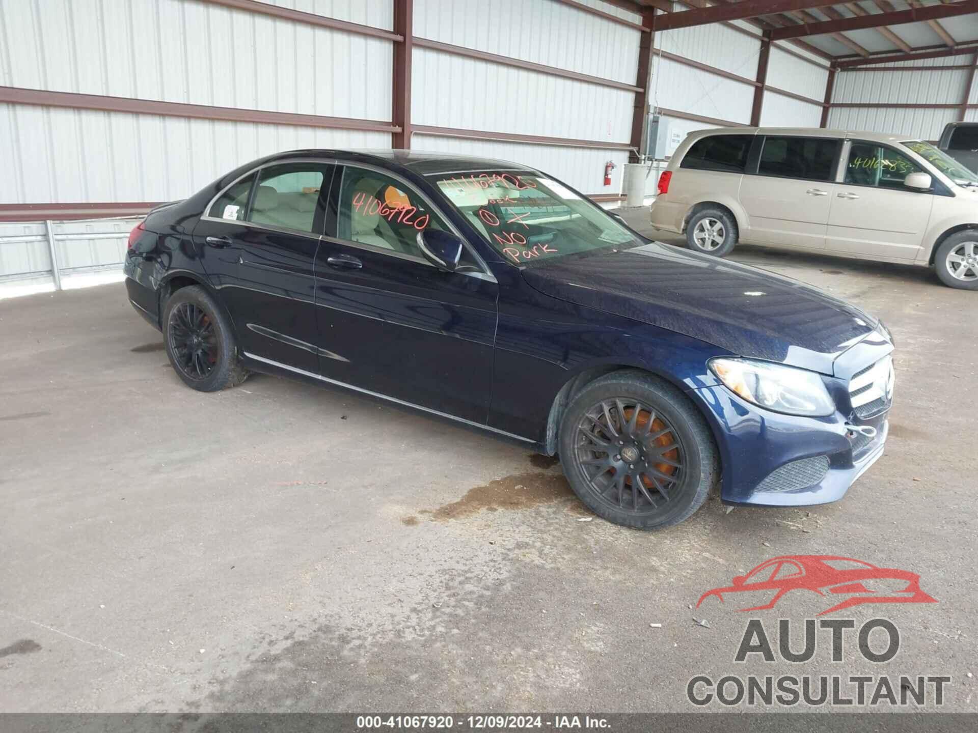 MERCEDES-BENZ C 300 2015 - 55SWF4KB9FU086948
