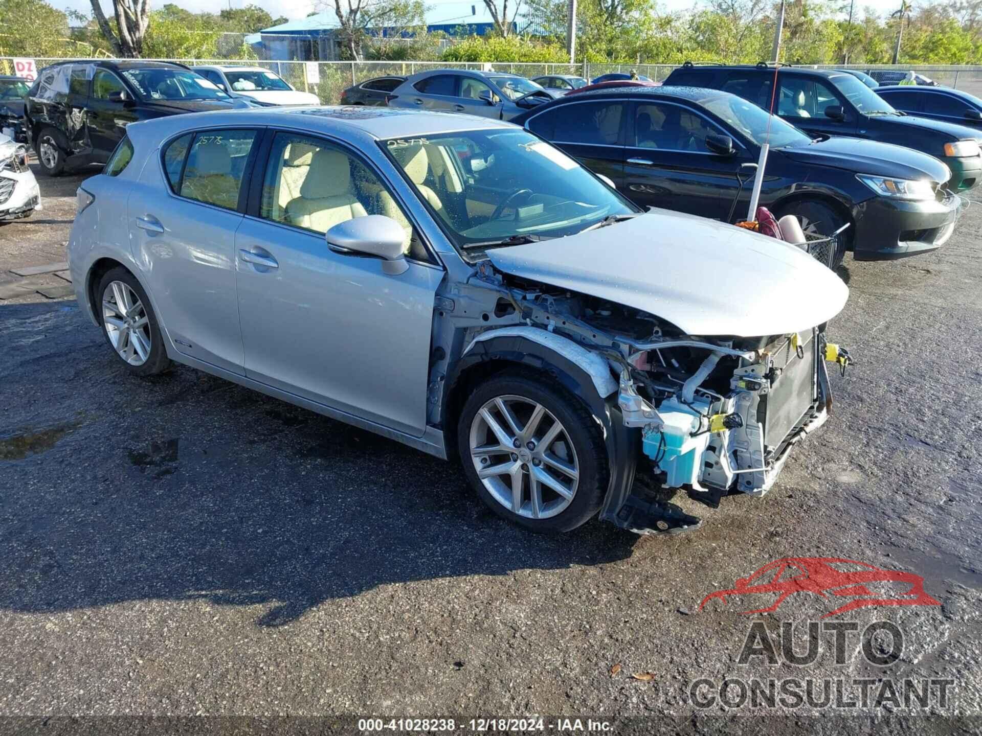 LEXUS CT 200H 2016 - JTHKD5BH3G2263738