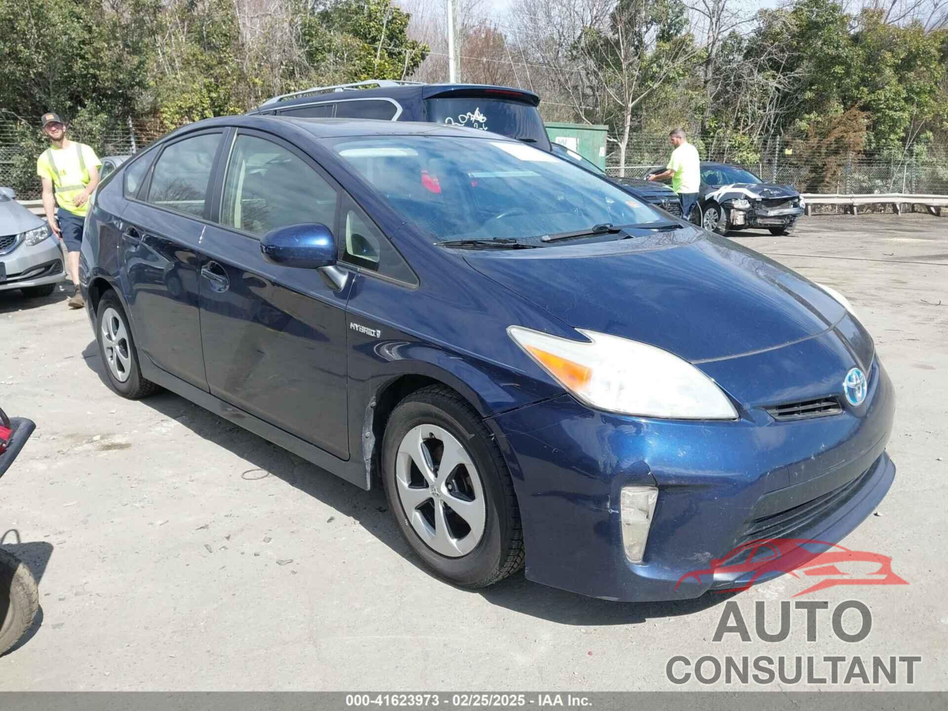 TOYOTA PRIUS 2013 - JTDKN3DU9D0344912
