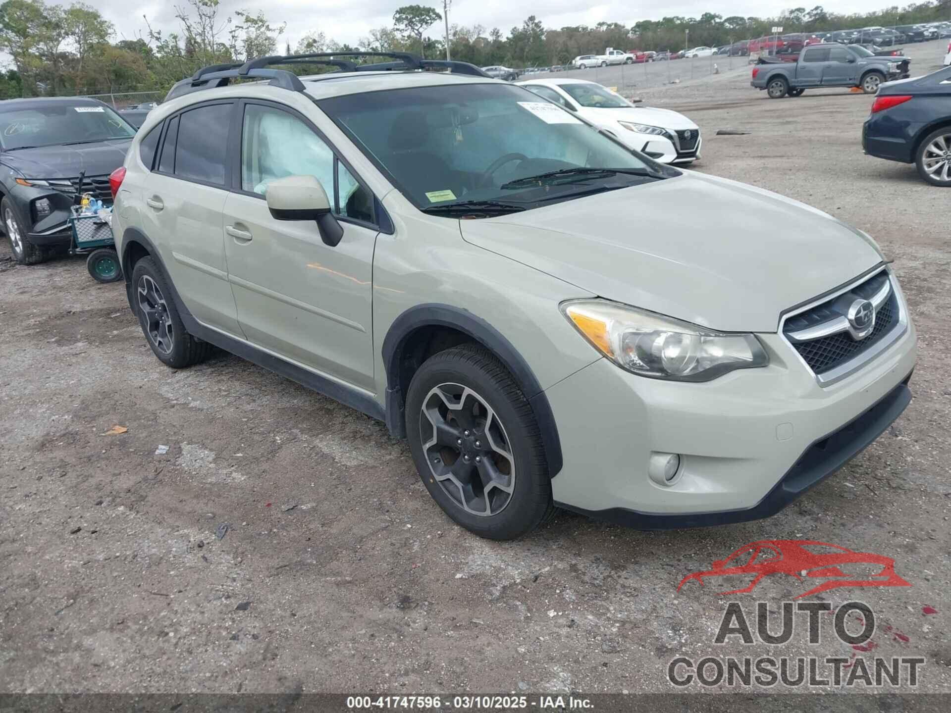 SUBARU XV CROSSTREK 2014 - JF2GPAVC5E8281211