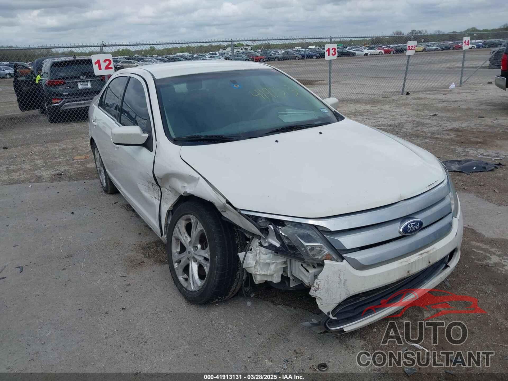 FORD FUSION 2012 - 3FAHP0HA5CR446893