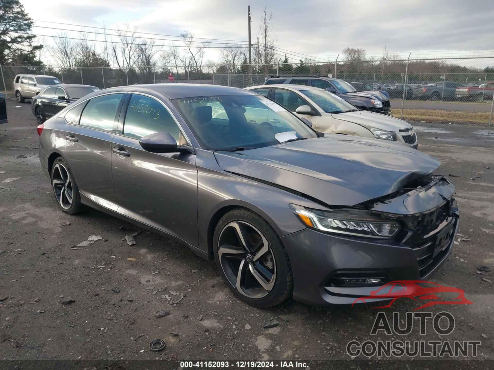 HONDA ACCORD 2018 - 1HGCV1F38JA168231