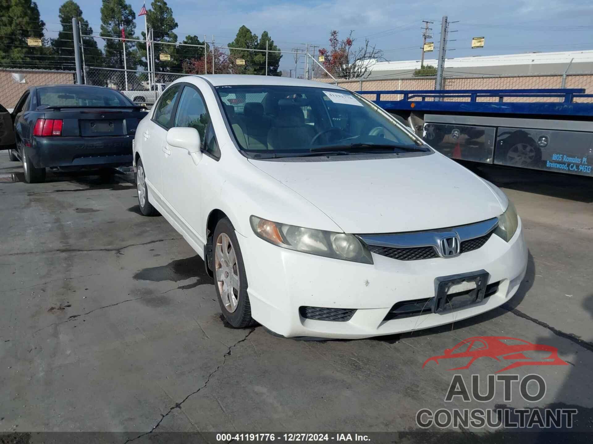 HONDA CIVIC 2010 - 19XFA1E5XAE007774