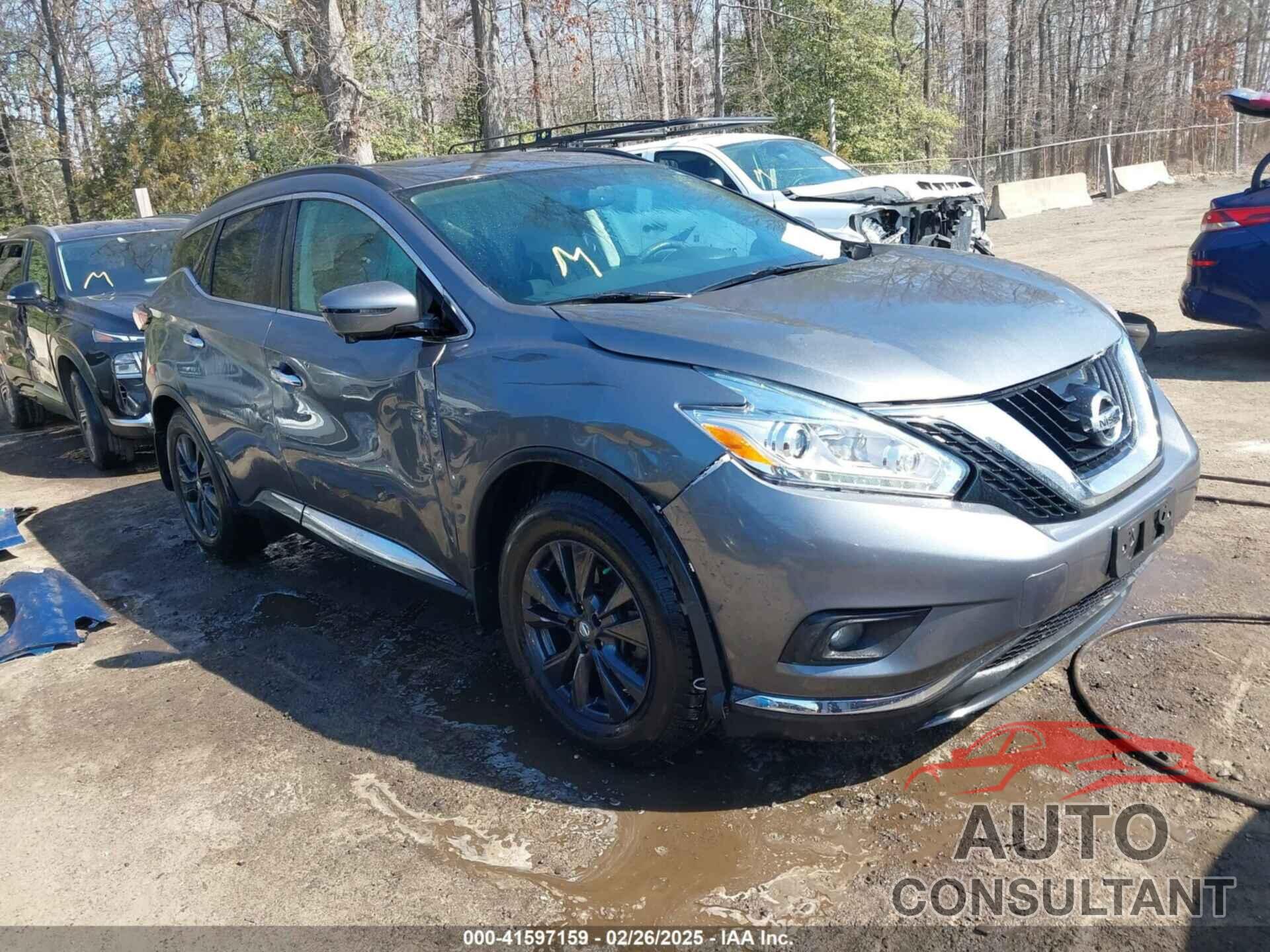 NISSAN MURANO 2017 - 5N1AZ2MH2HN154838