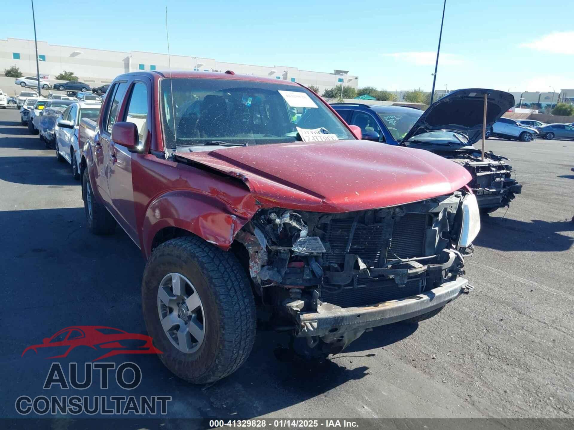 NISSAN FRONTIER 2012 - 1N6AD0EV6CC433903
