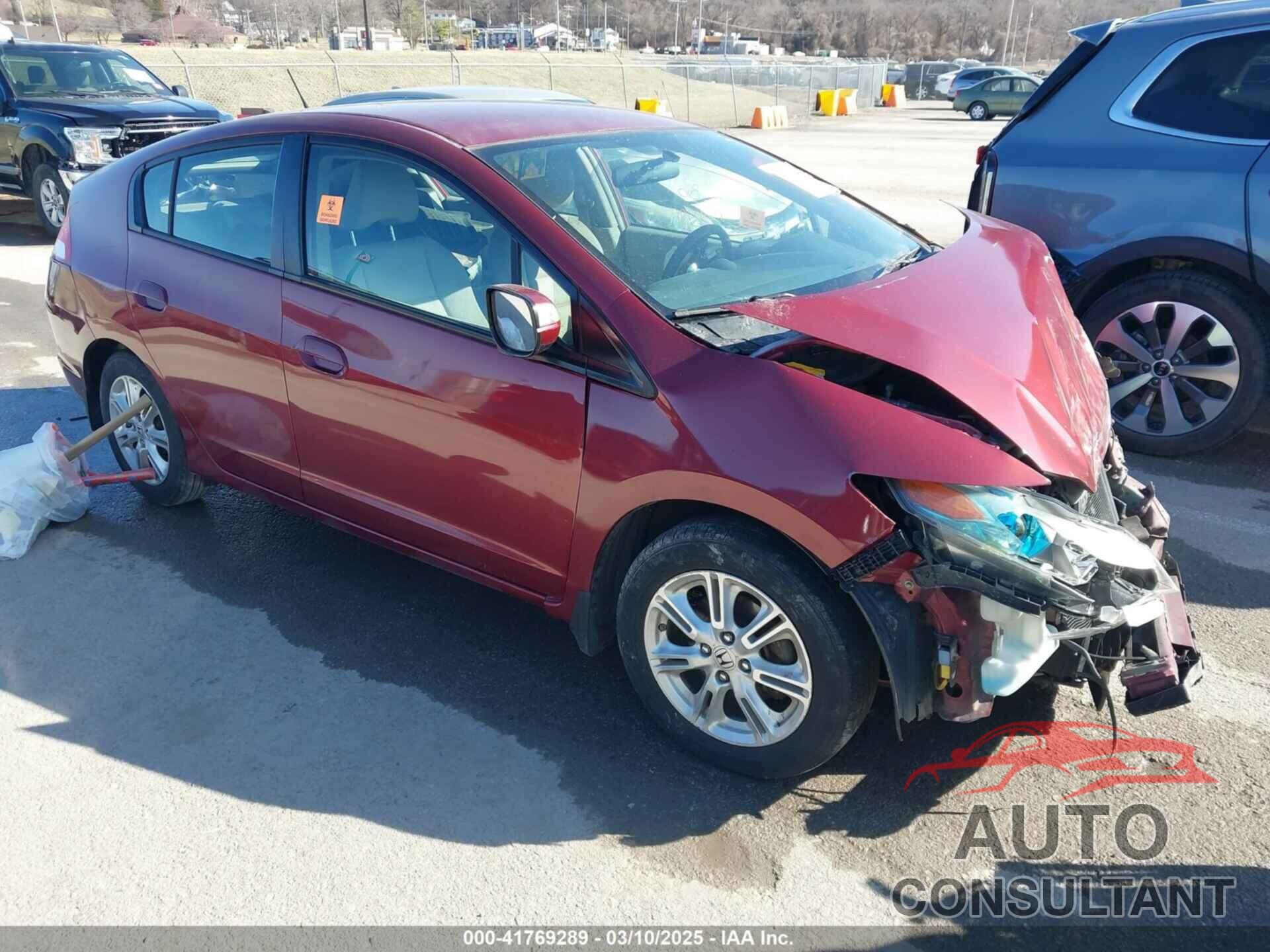 HONDA INSIGHT 2010 - JHMZE2H7XAS039589
