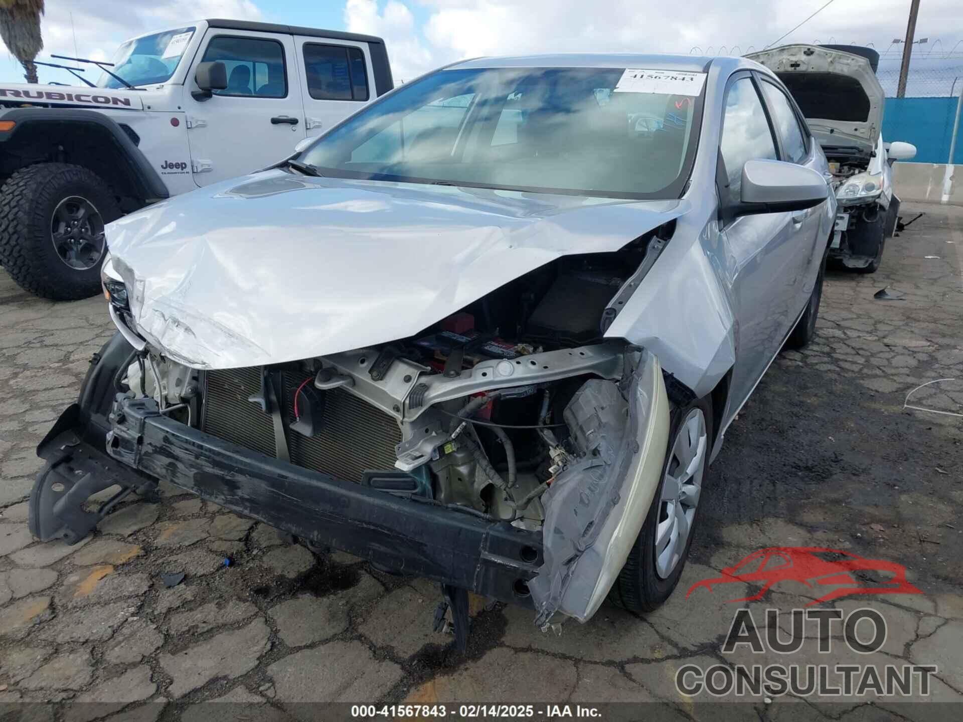 TOYOTA COROLLA 2016 - 5YFBURHE4GP484255