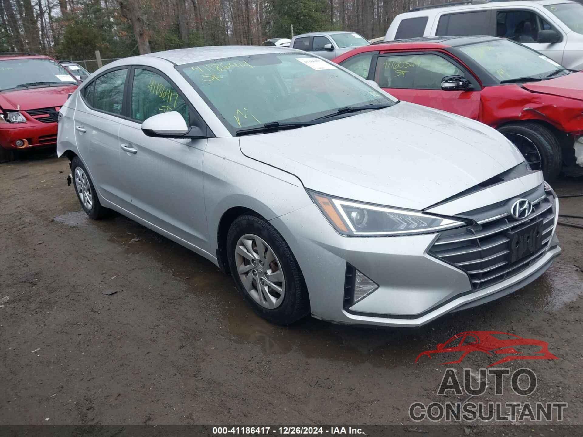 HYUNDAI ELANTRA 2019 - 5NPD74LF6KH494651