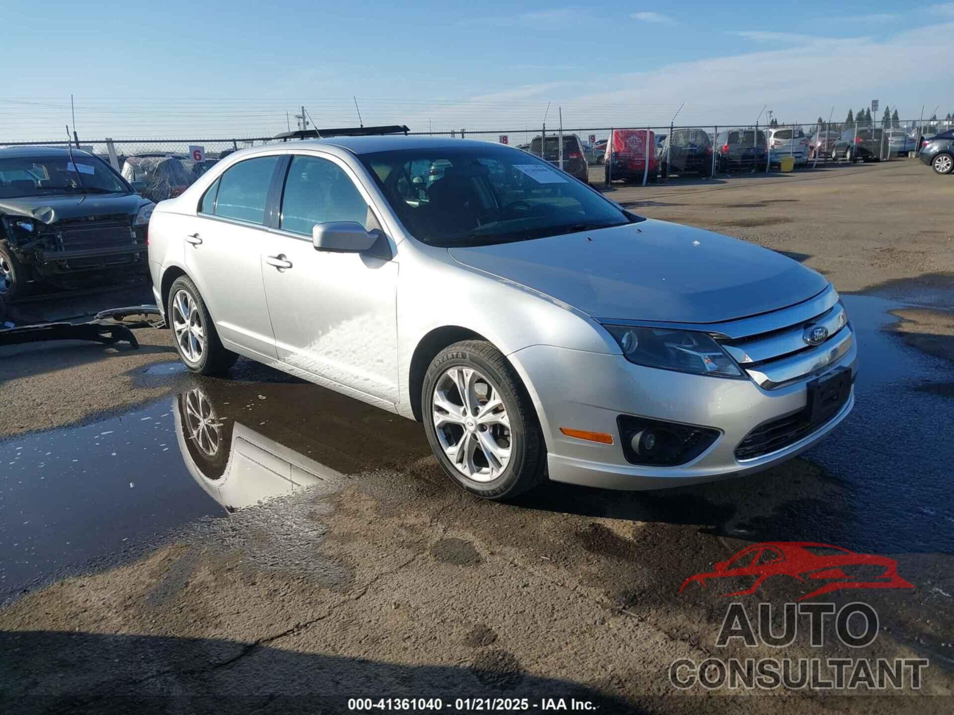 FORD FUSION 2012 - 3FAHP0HG8CR418218