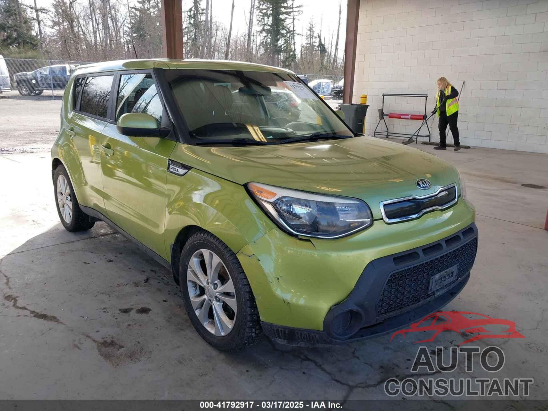 KIA SOUL 2015 - KNDJP3A59F7750847