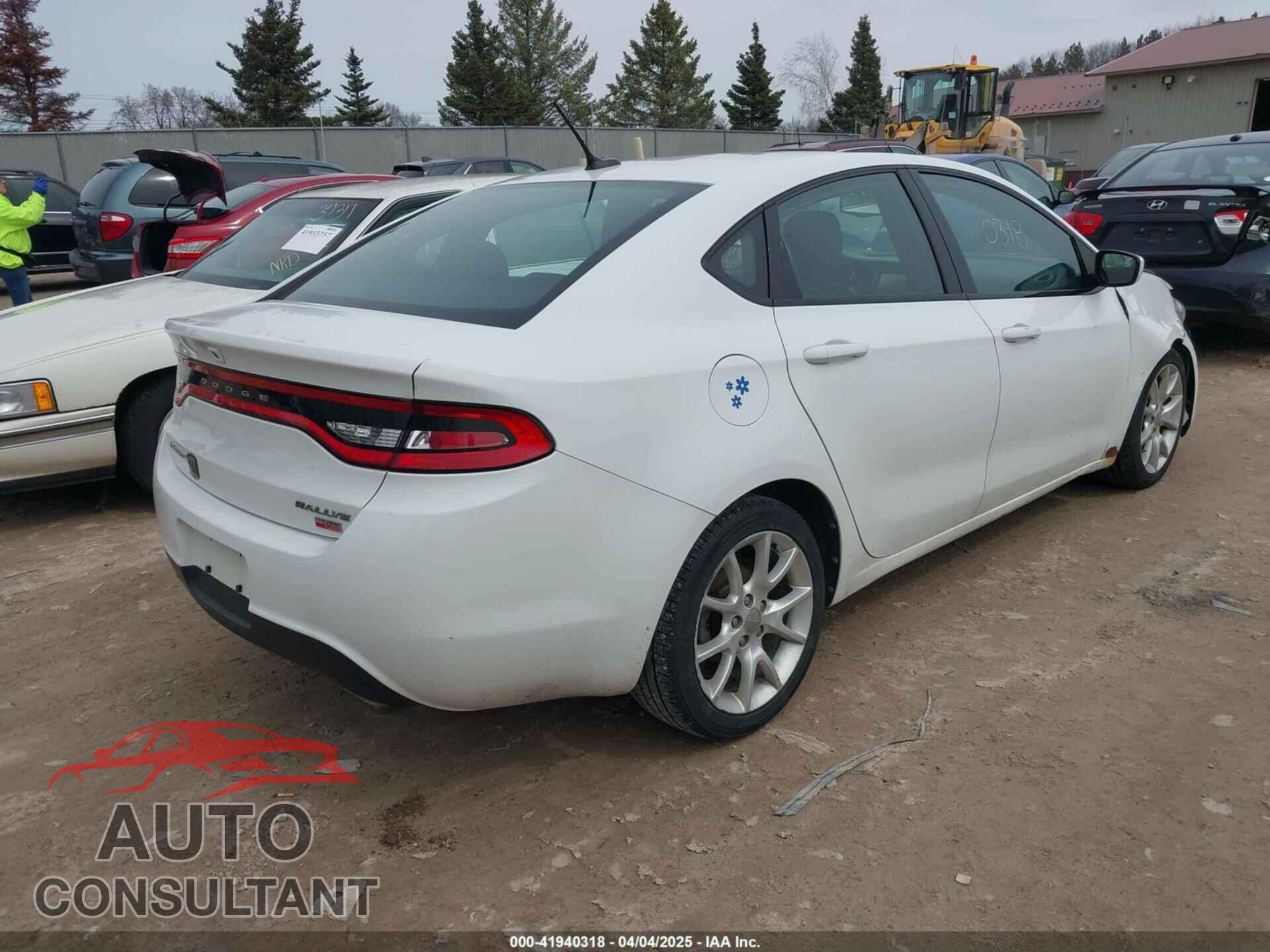 DODGE DART 2013 - 1C3CDFBH5DD157405