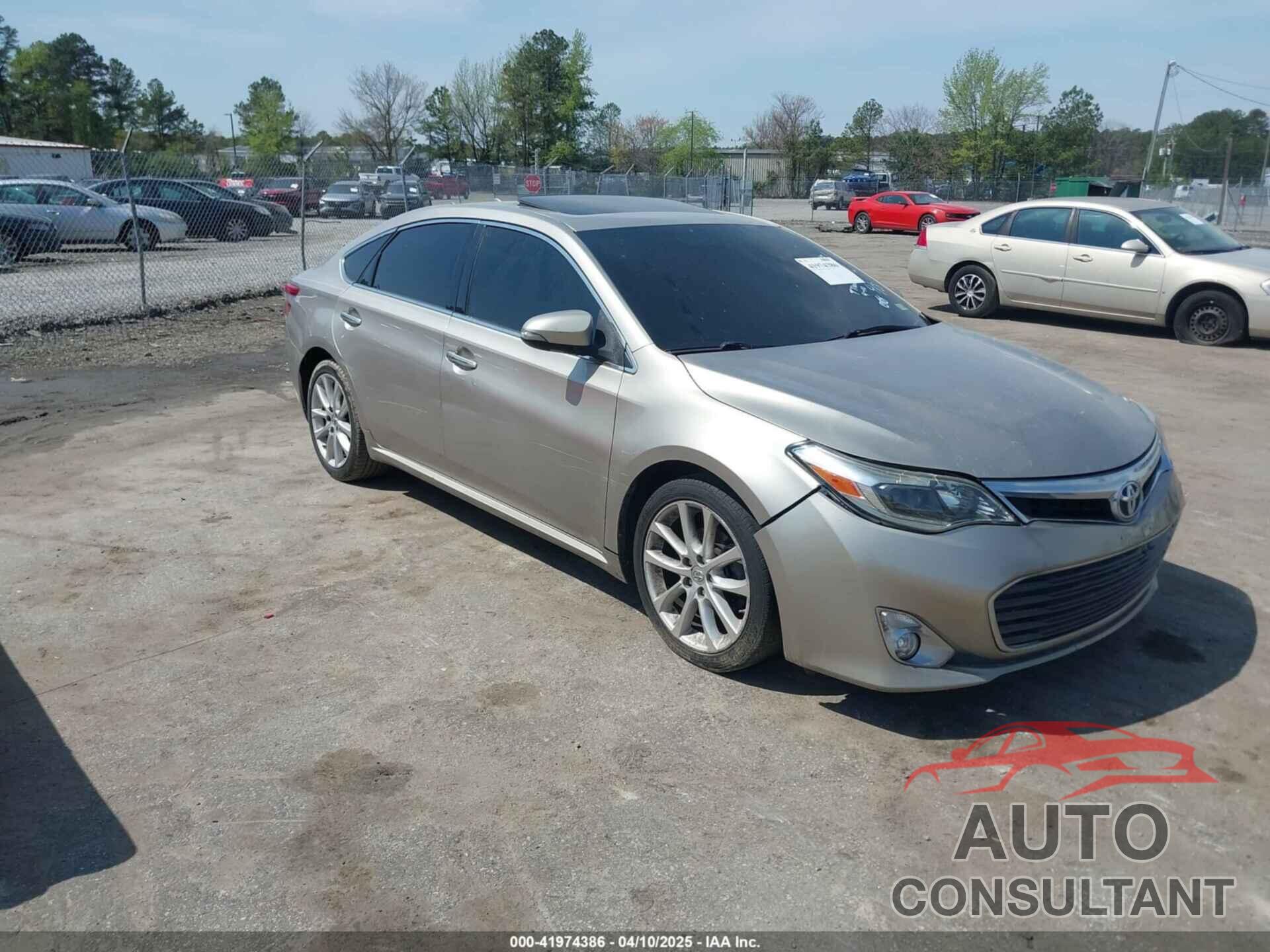TOYOTA AVALON 2014 - 4T1BK1EBXEU121326