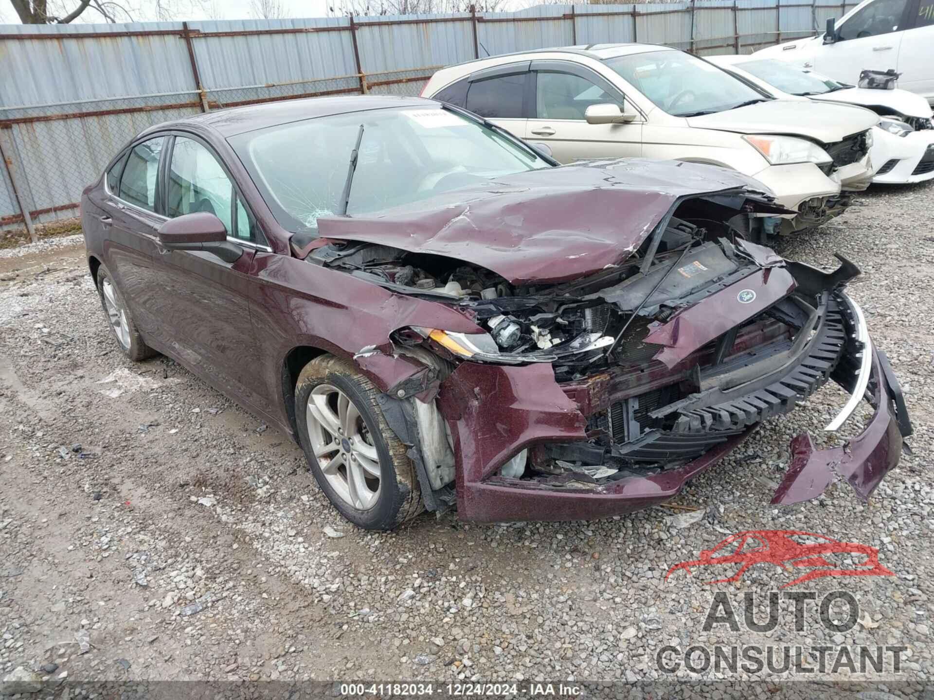 FORD FUSION 2018 - 3FA6P0HD7JR239310