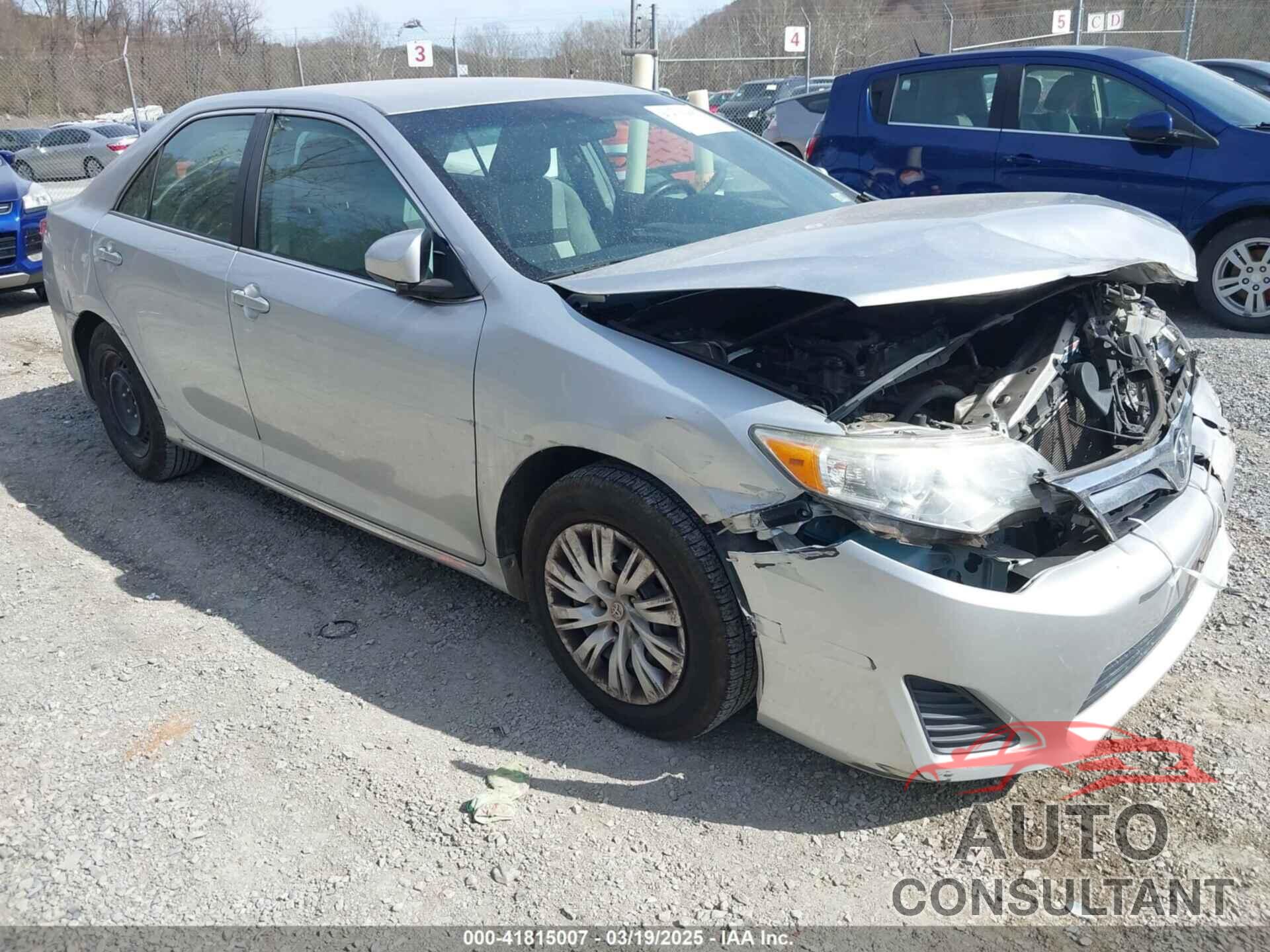 TOYOTA CAMRY 2012 - 4T4BF1FK3CR269470