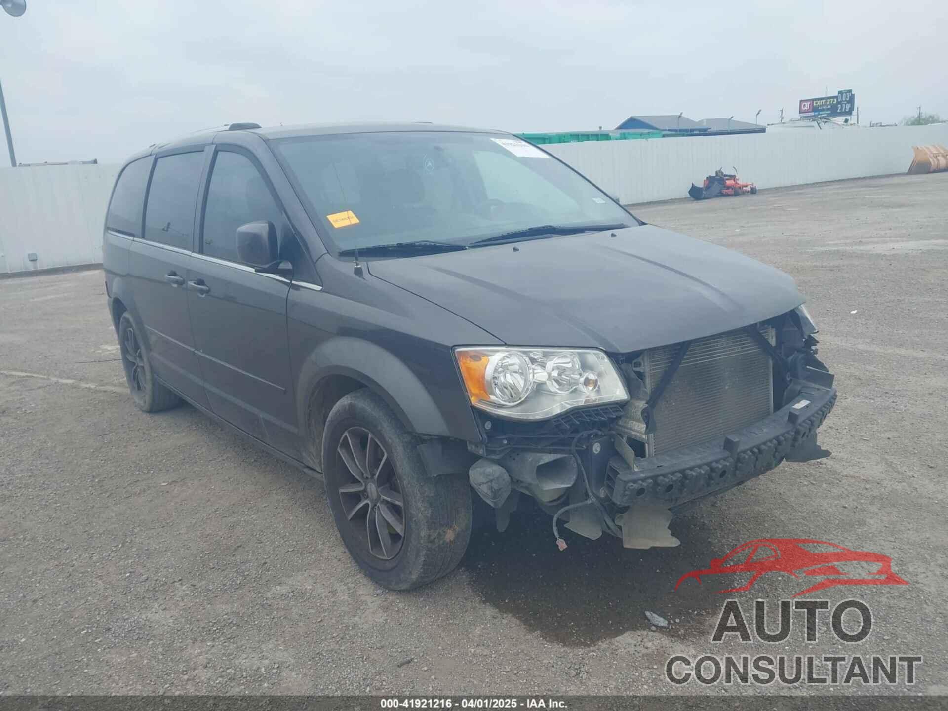 DODGE GRAND CARAVAN 2017 - 2C4RDGCG0HR842447