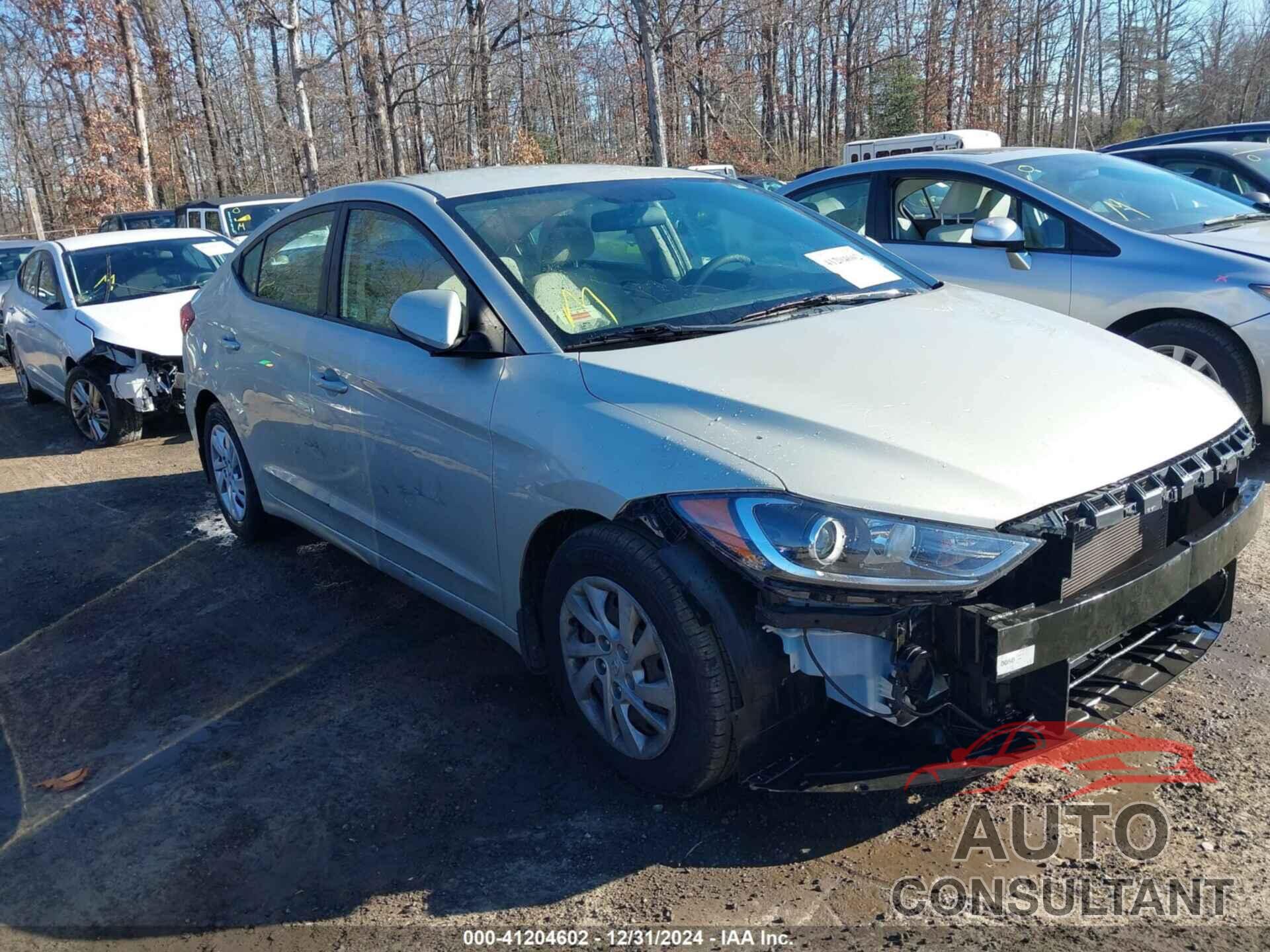 HYUNDAI ELANTRA 2018 - 5NPD74LF2JH388230