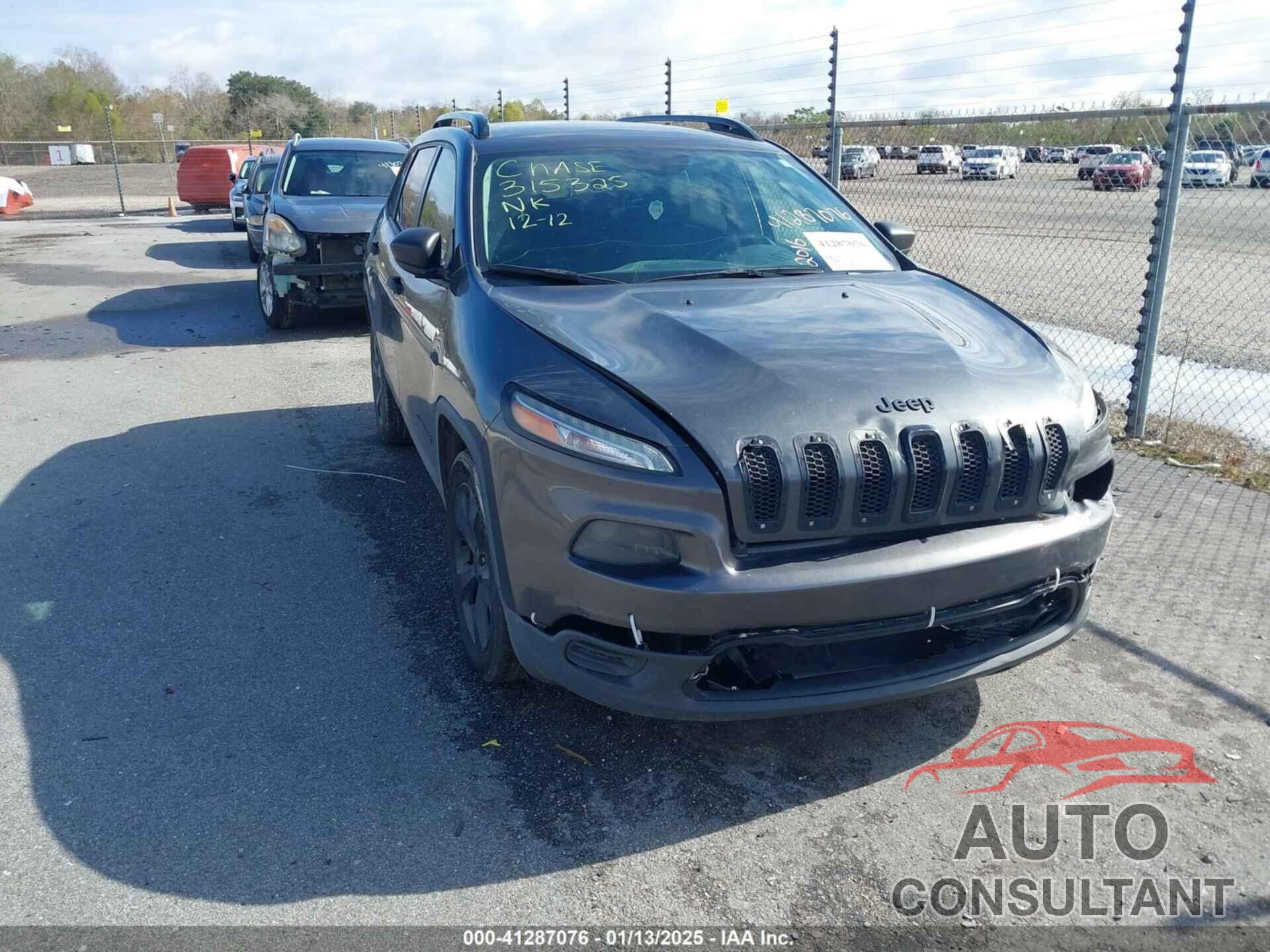 JEEP CHEROKEE 2016 - 1C4PJLAB6GW315325