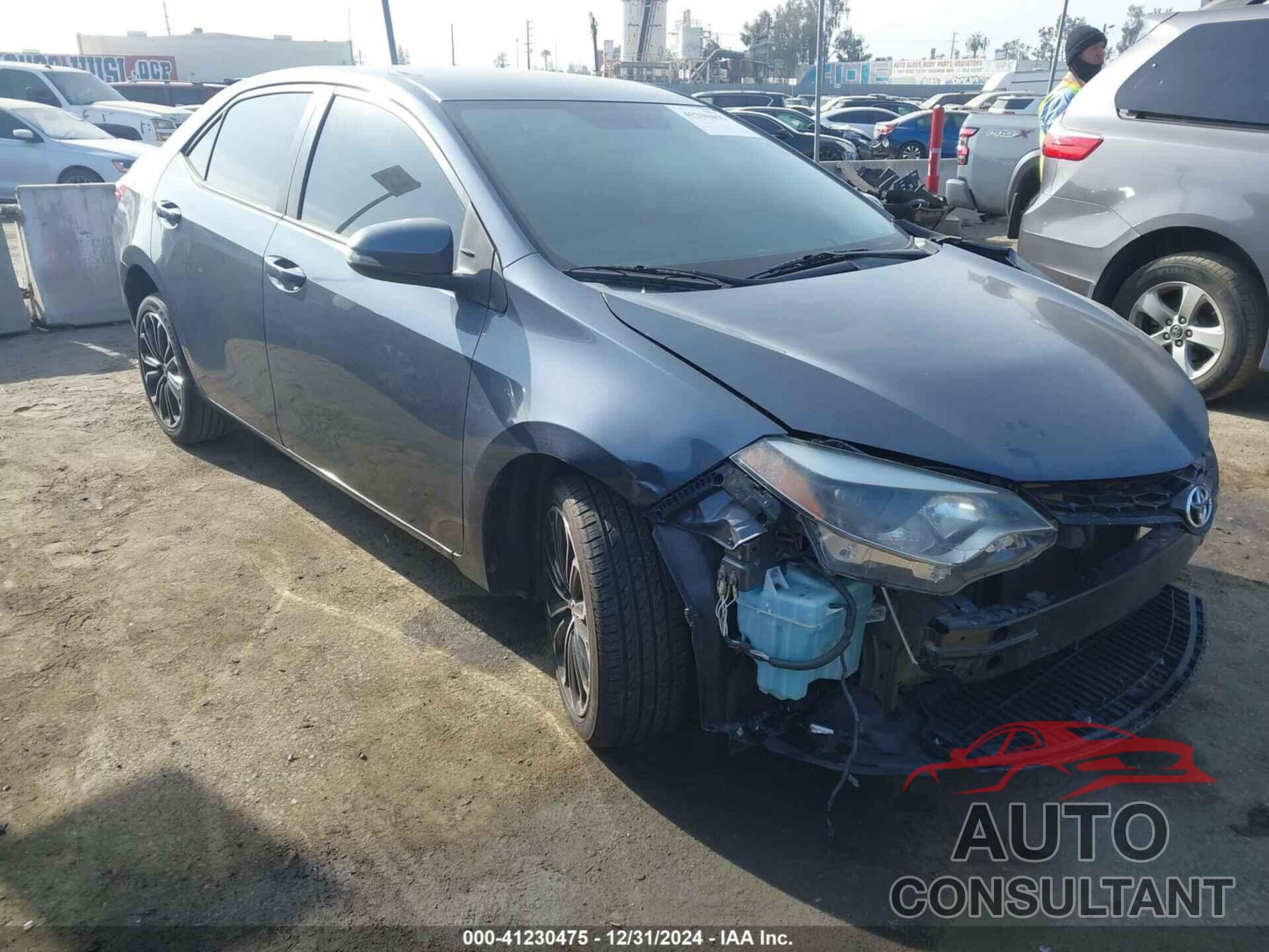 TOYOTA COROLLA 2016 - 5YFBURHE6GP486931