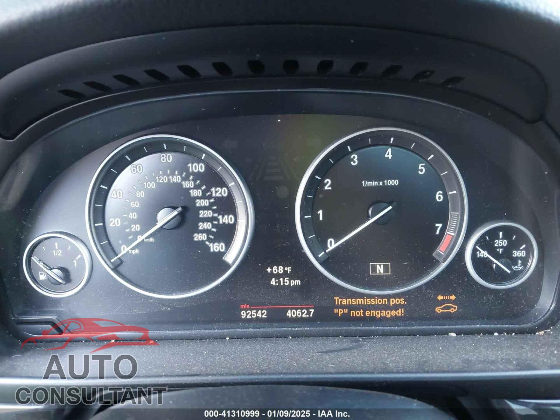 BMW 528I 2012 - WBAXG5C59CDW24940