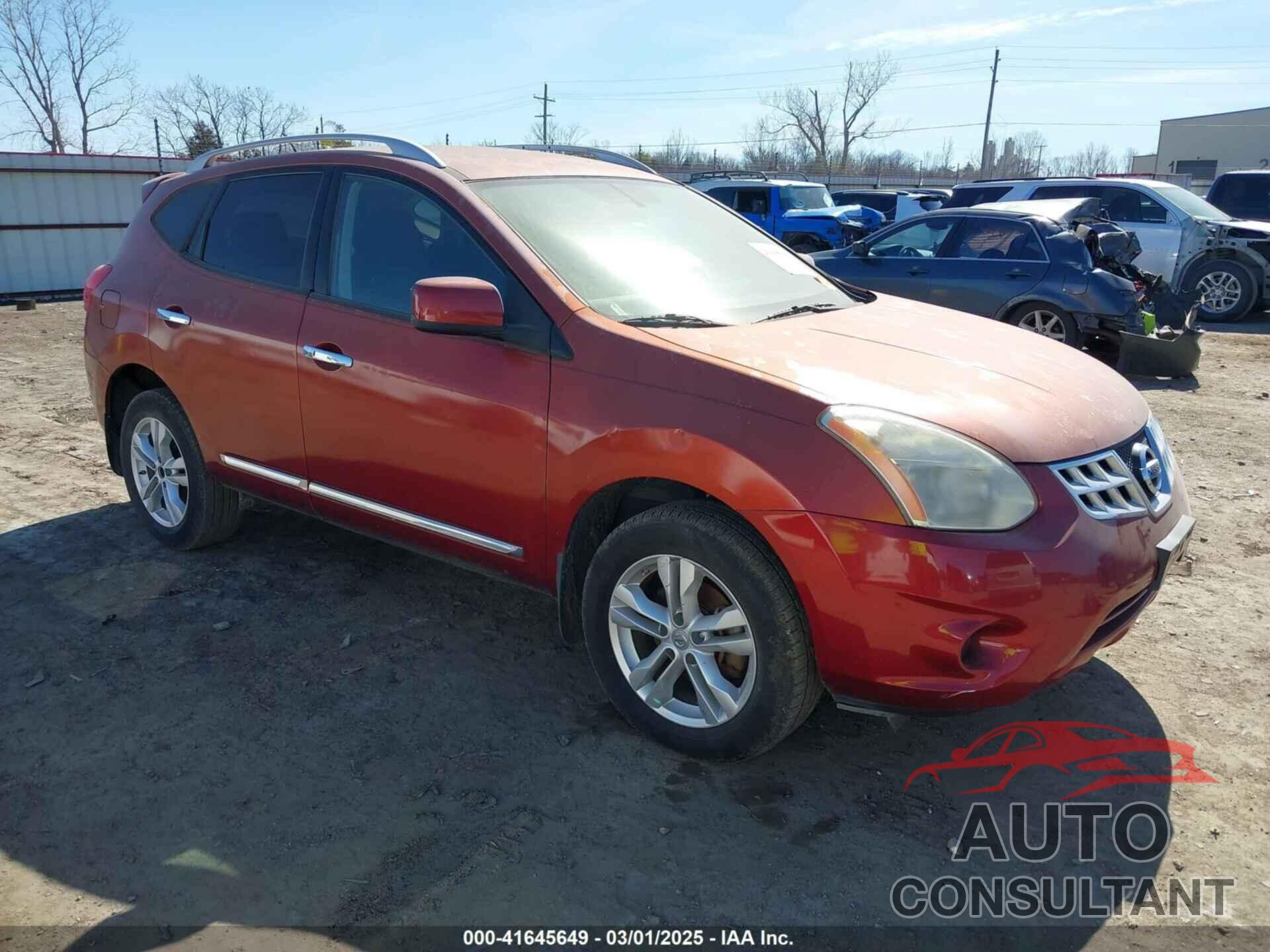 NISSAN ROGUE 2013 - JN8AS5MT0DW508055