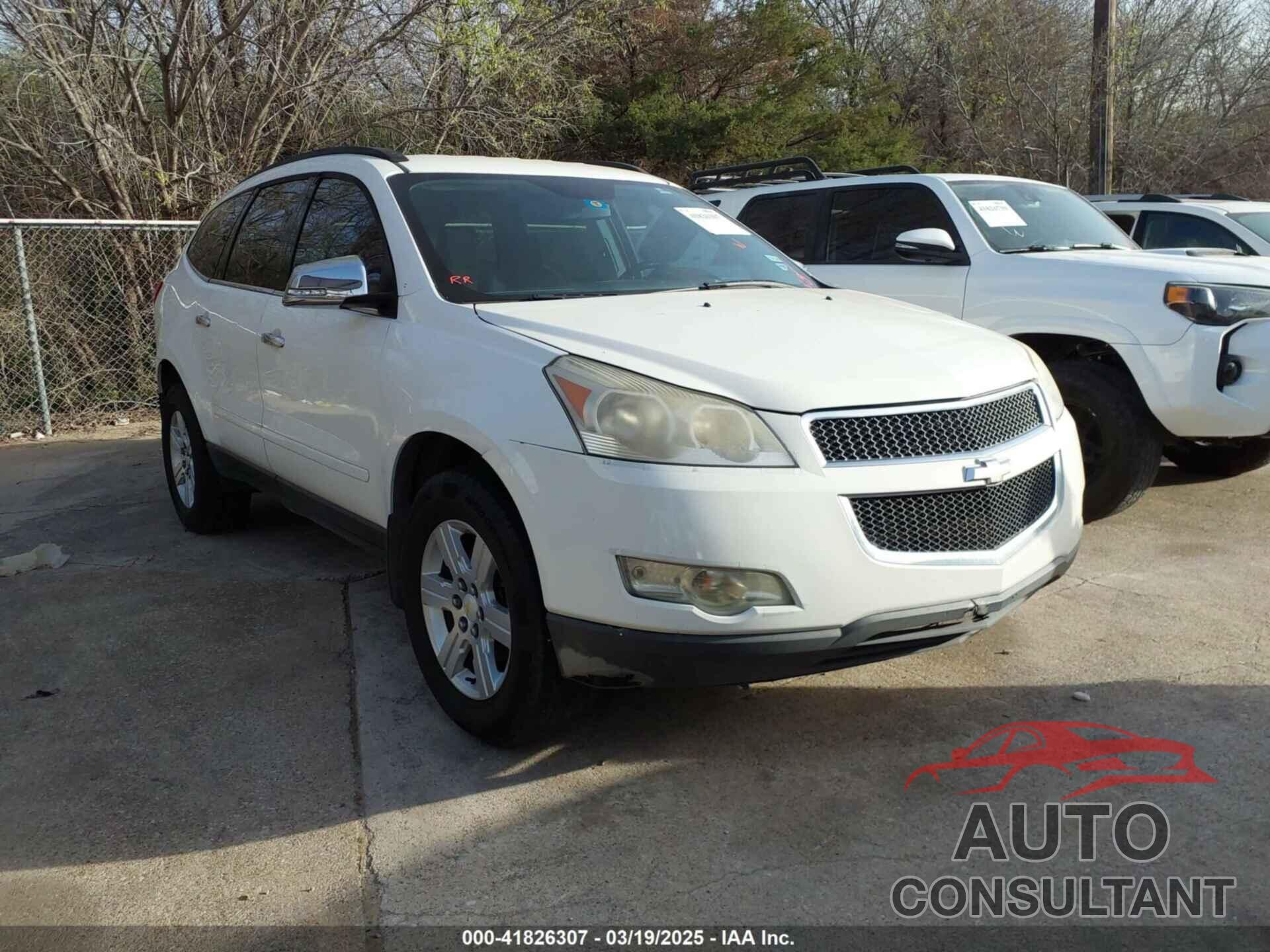 CHEVROLET TRAVERSE 2012 - 1GNKRGED8CJ263619