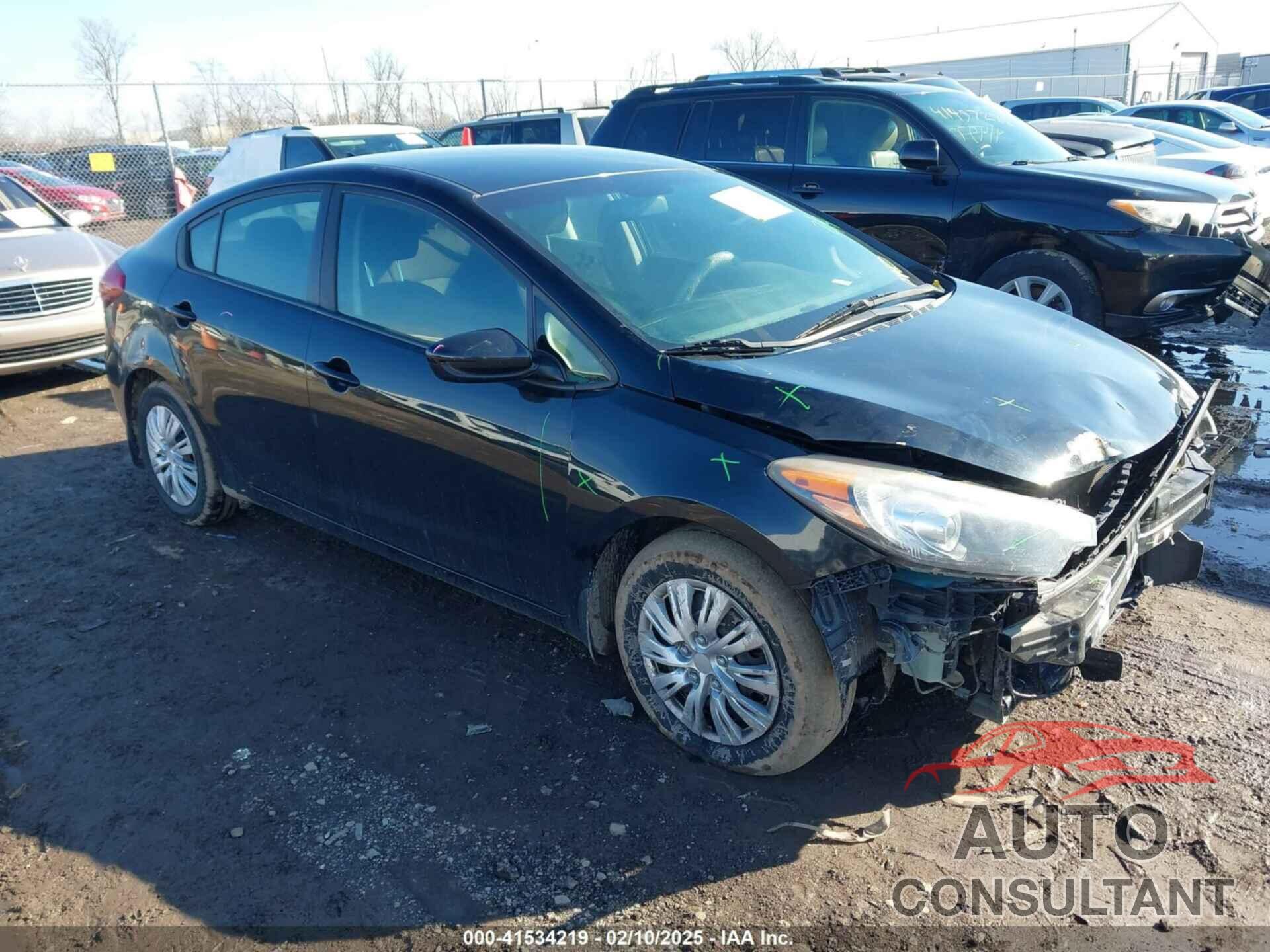 KIA FORTE 2016 - KNAFK4A64G5507895