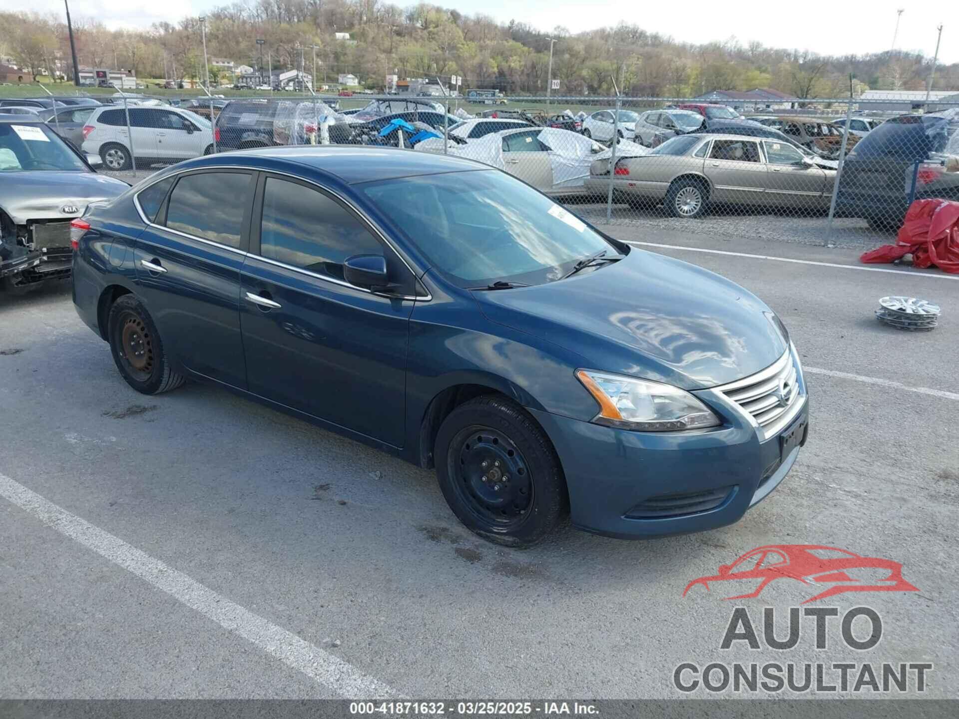 NISSAN SENTRA 2013 - 3N1AB7AP8DL733573