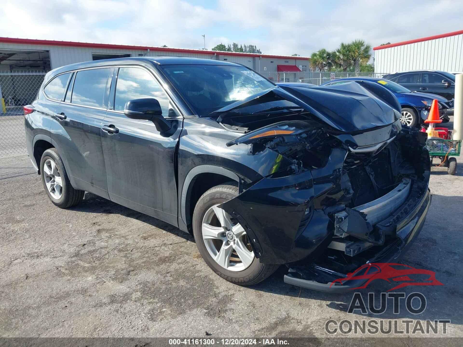 TOYOTA HIGHLANDER 2020 - 5TDZZRAHXLS013443