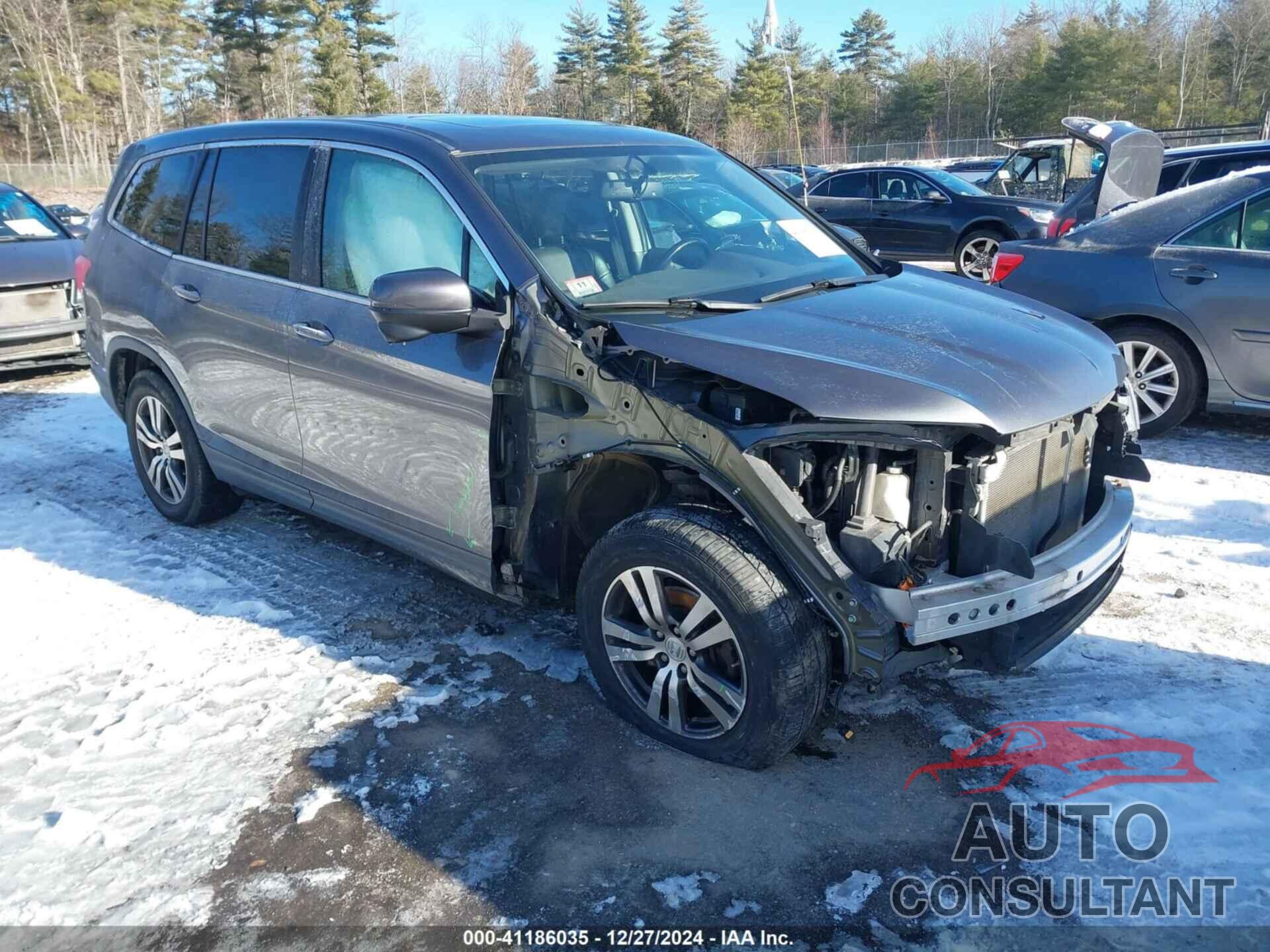 HONDA PILOT 2016 - 5FNYF6H50GB004274