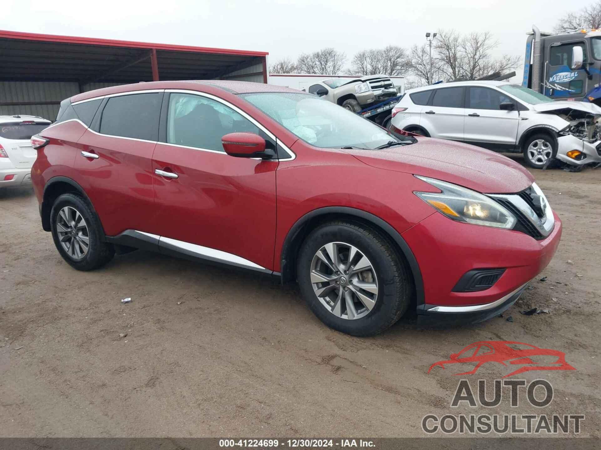 NISSAN MURANO 2018 - 5N1AZ2MH8JN186201