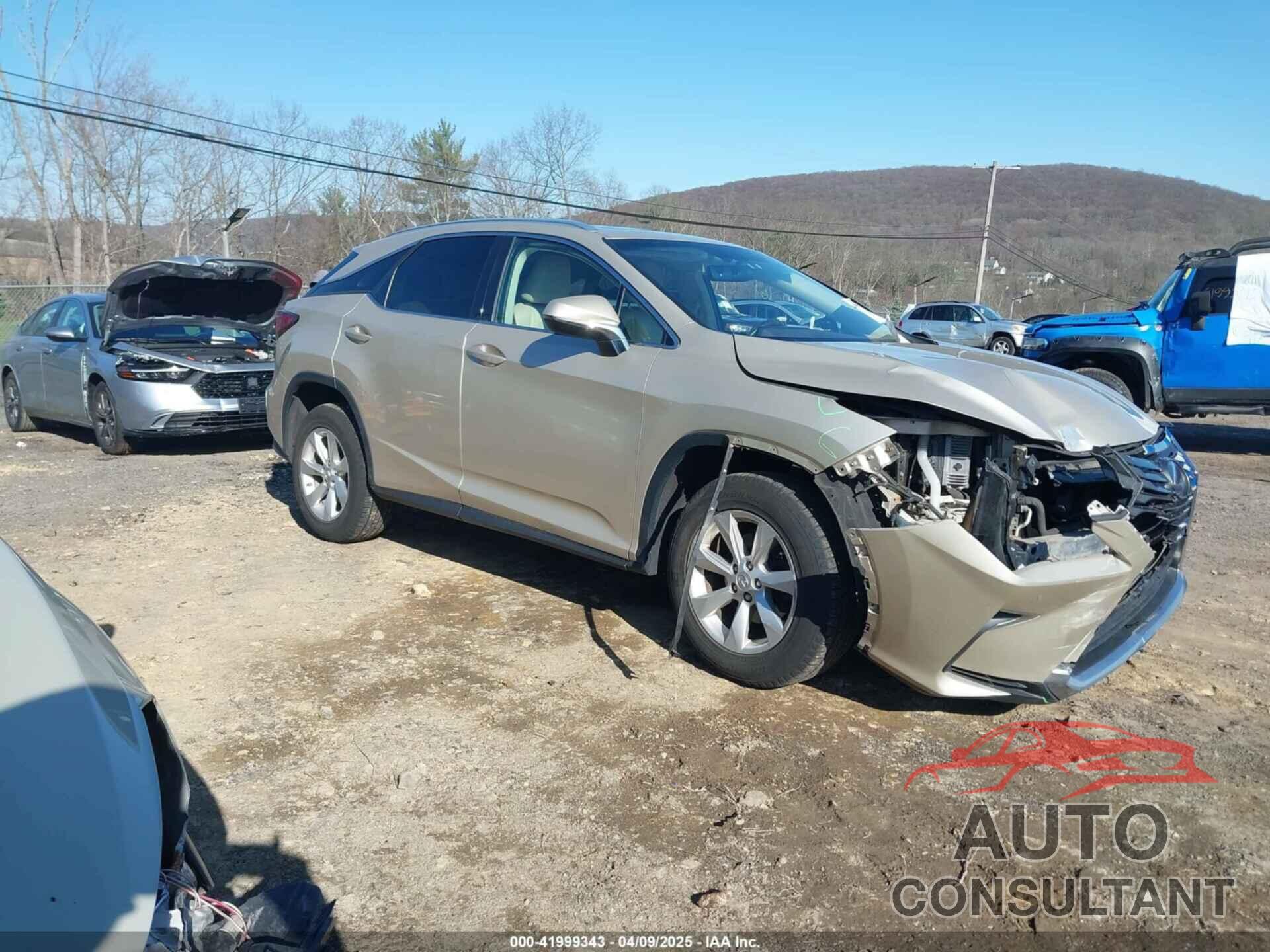 LEXUS RX 450H 2016 - 2T2BGMCA7GC007006