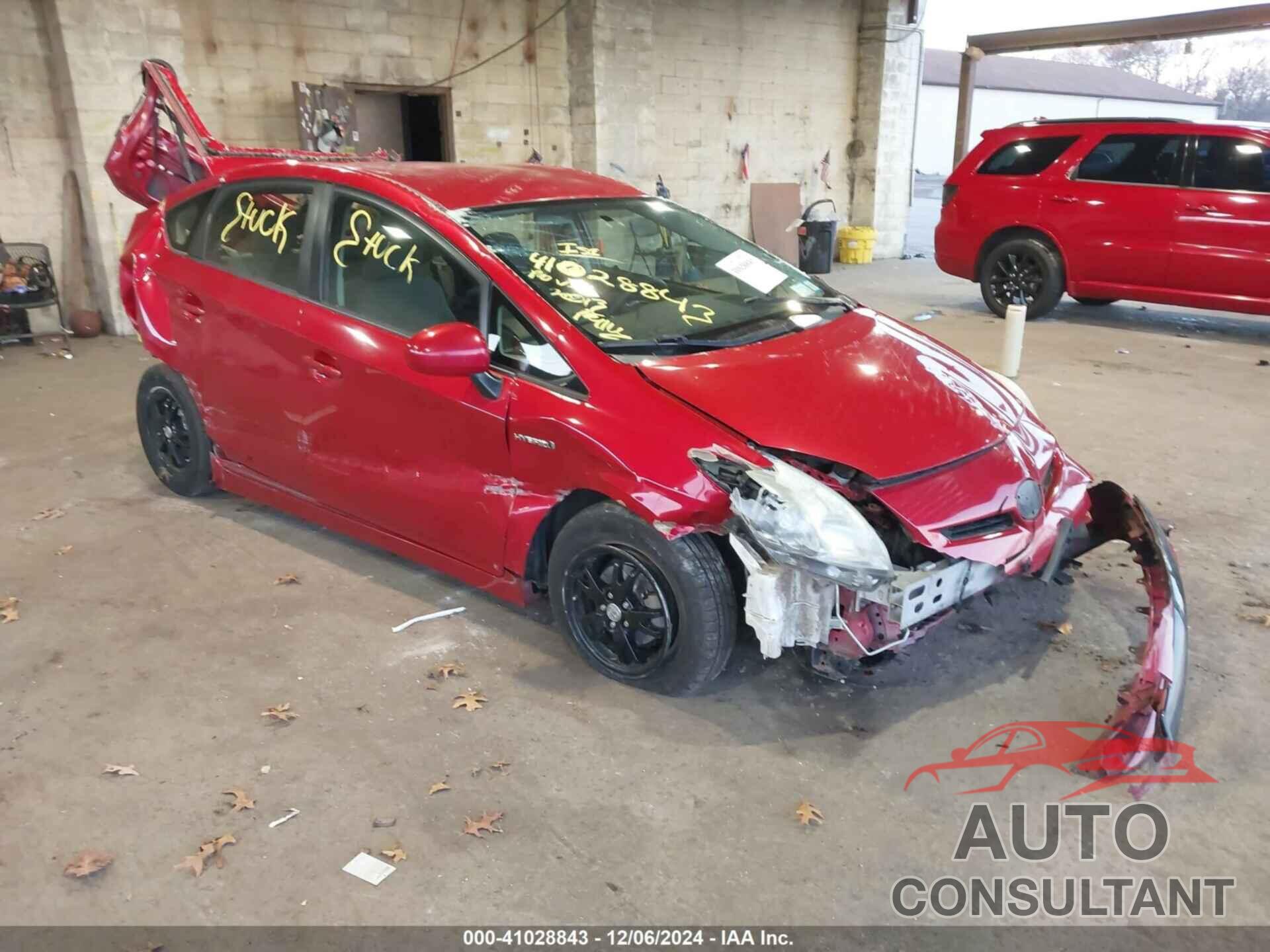TOYOTA PRIUS 2013 - JTDKN3DU3D0352066