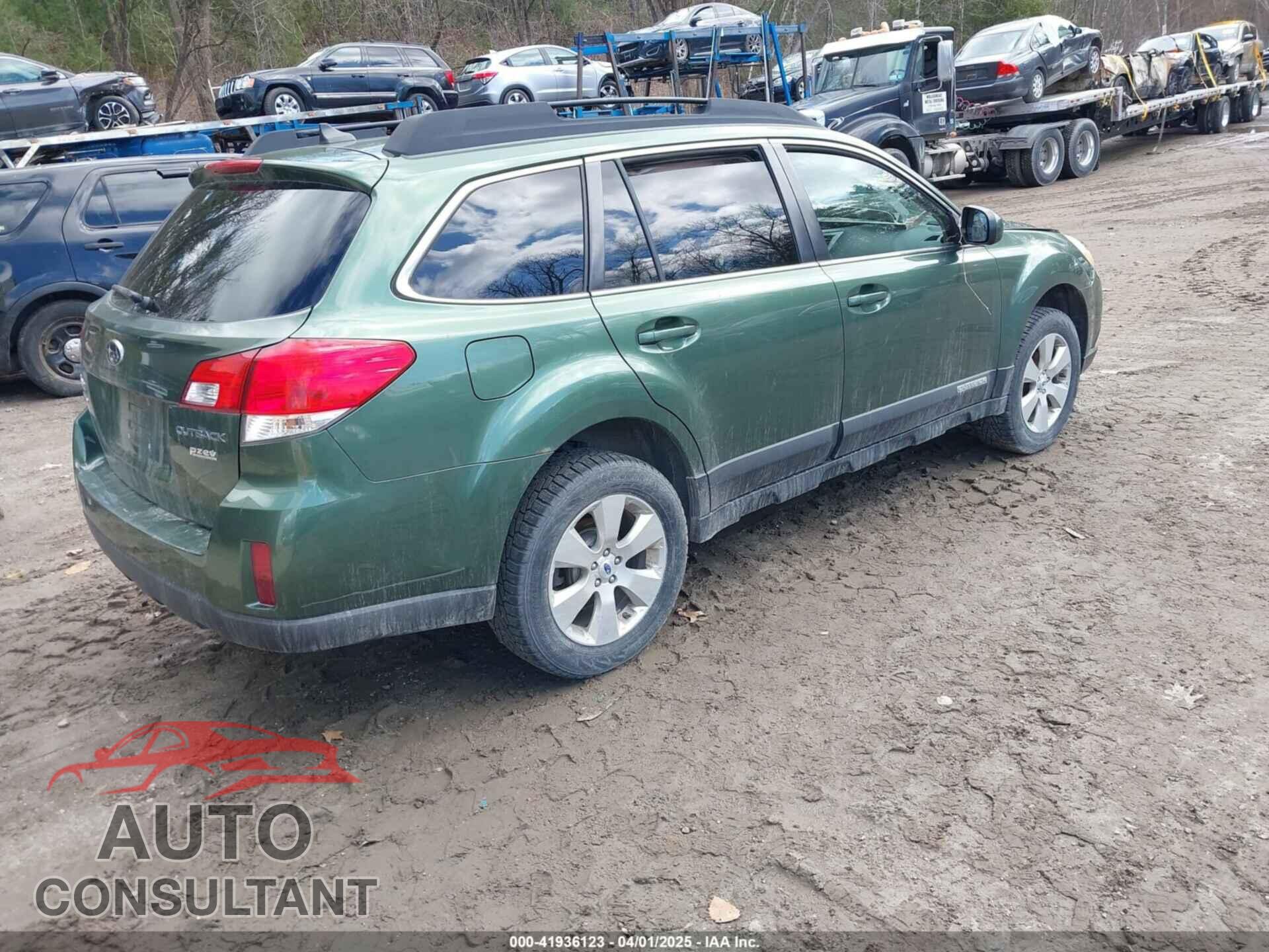 SUBARU OUTBACK 2012 - 4S4BRBLC7C3272575