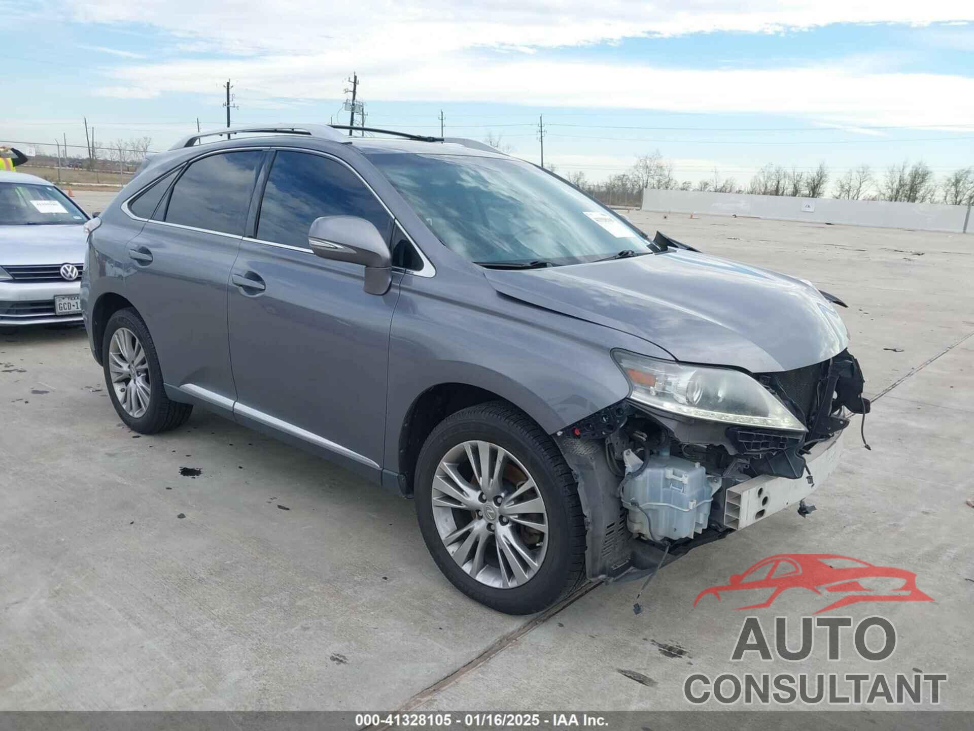 LEXUS RX 350 2013 - 2T2ZK1BA6DC090159