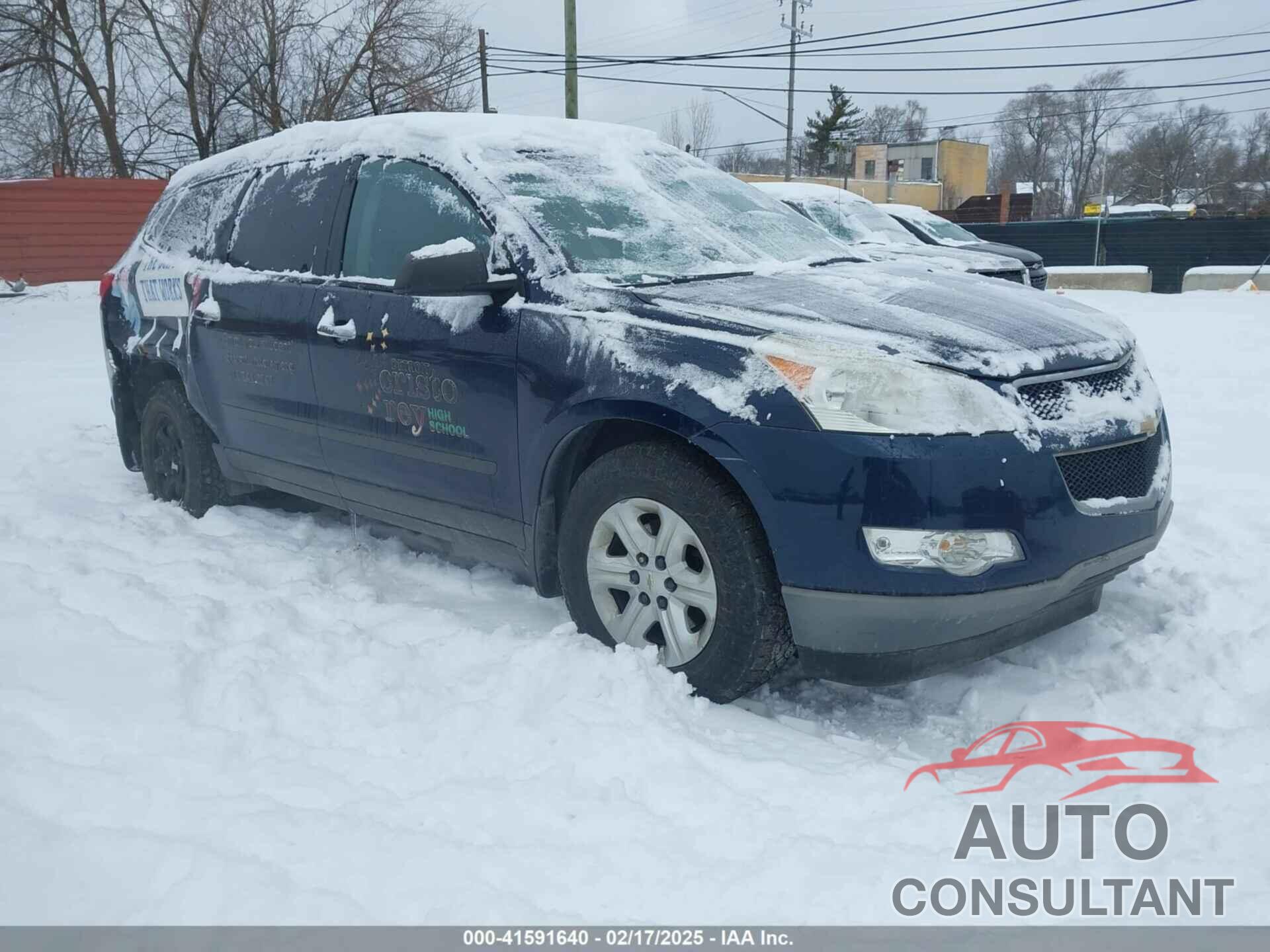 CHEVROLET TRAVERSE 2011 - 1GNKREED4BJ348654