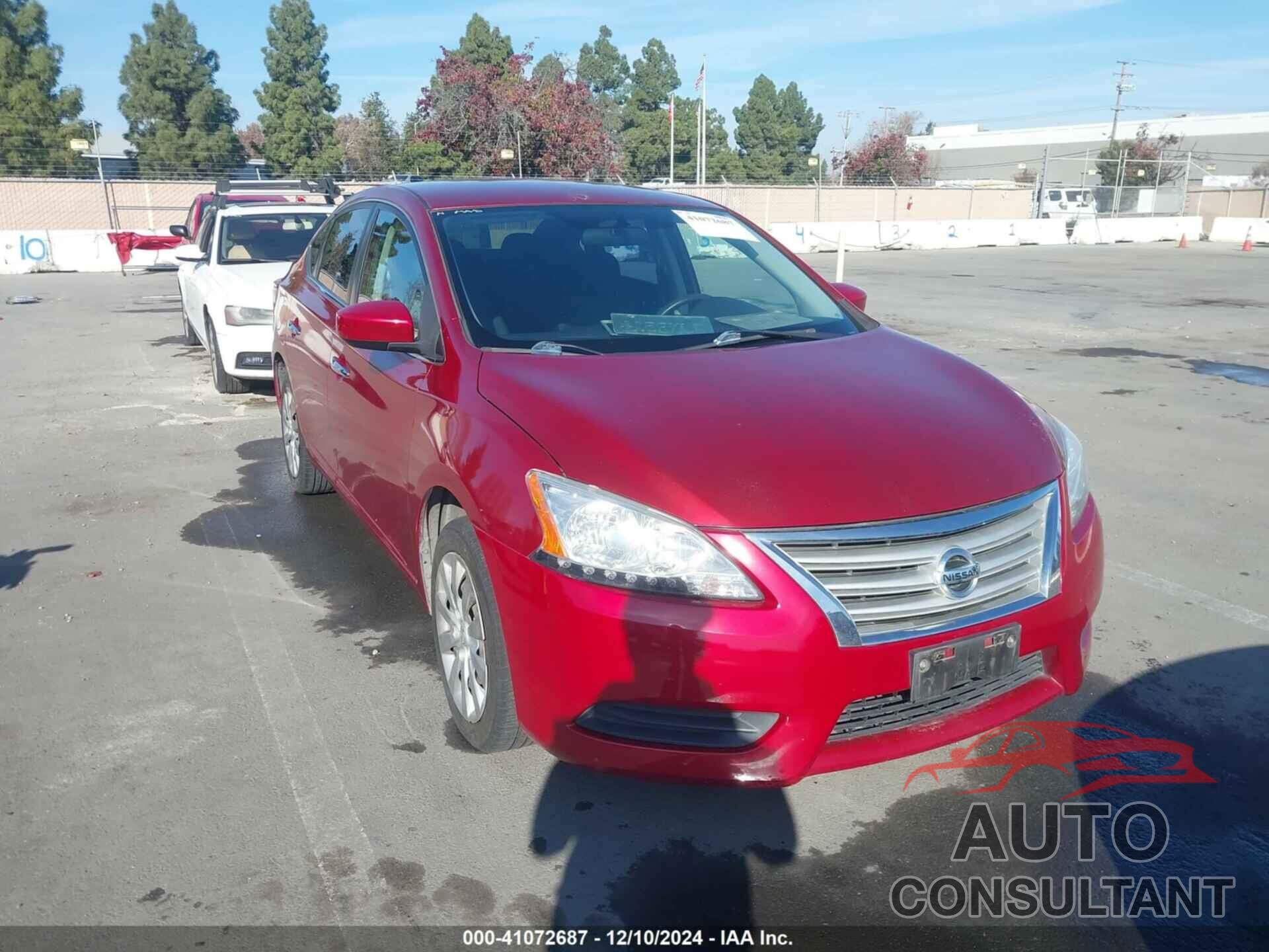 NISSAN SENTRA 2014 - 3N1AB7AP9EY339309