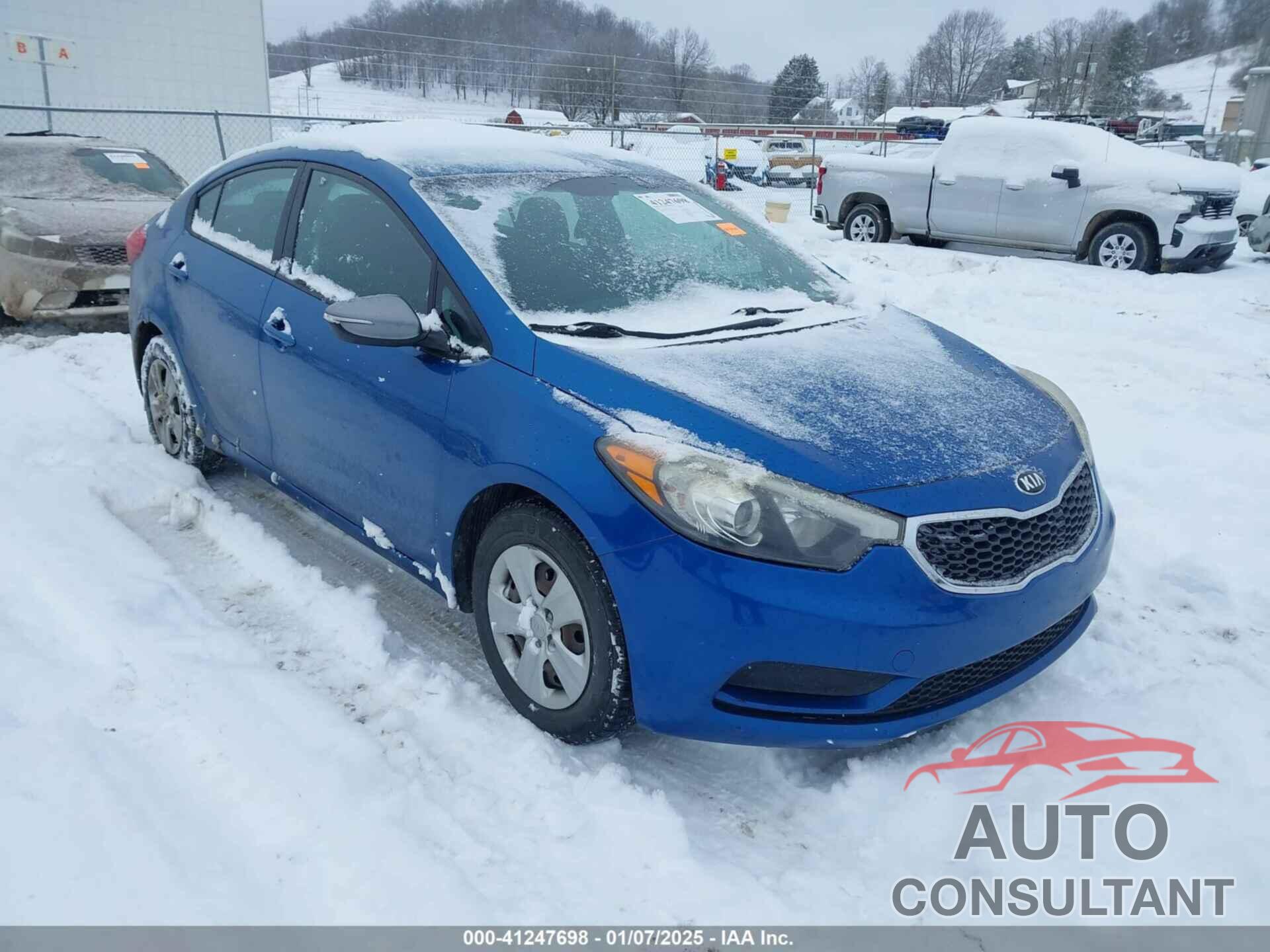 KIA FORTE 2014 - KNAFK4A6XE5072894