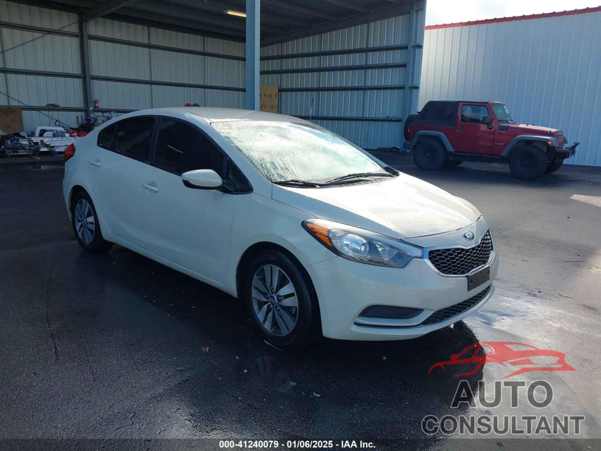 KIA FORTE 2015 - KNAFK4A6XF5338237