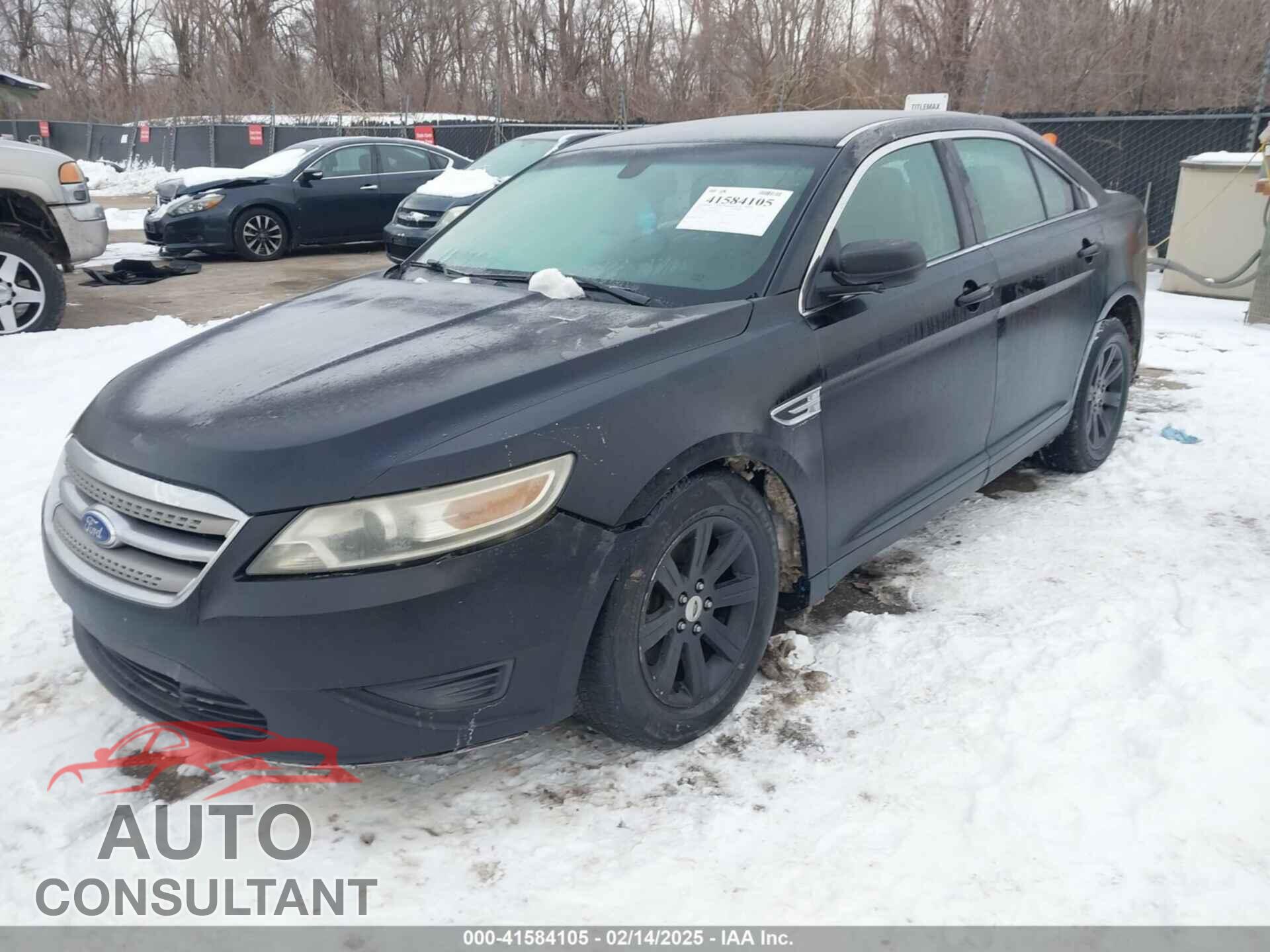 FORD TAURUS 2012 - 1FAHP2DW4CG120426