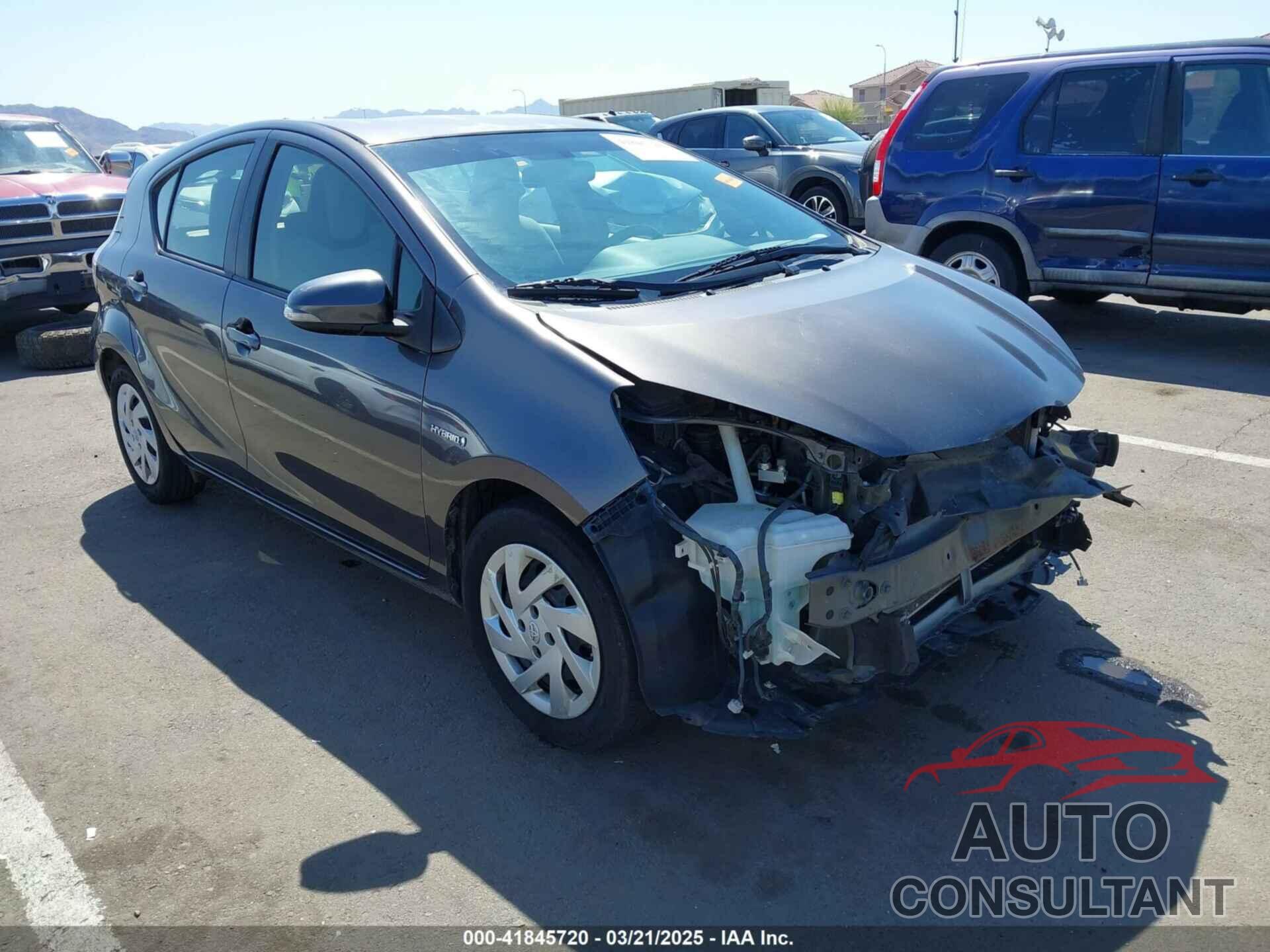 TOYOTA PRIUS C 2015 - JTDKDTB36F1584610