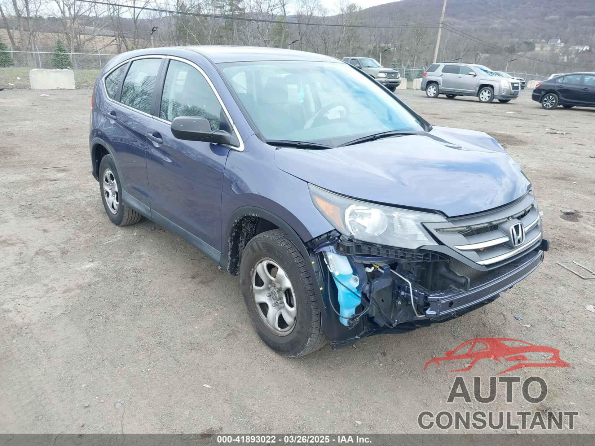 HONDA CR-V 2013 - 2HKRM4H37DH654214