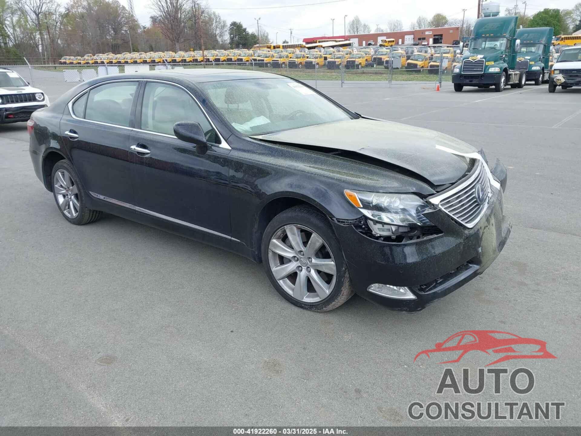 LEXUS LS 600H 2009 - JTHDU46F395010030