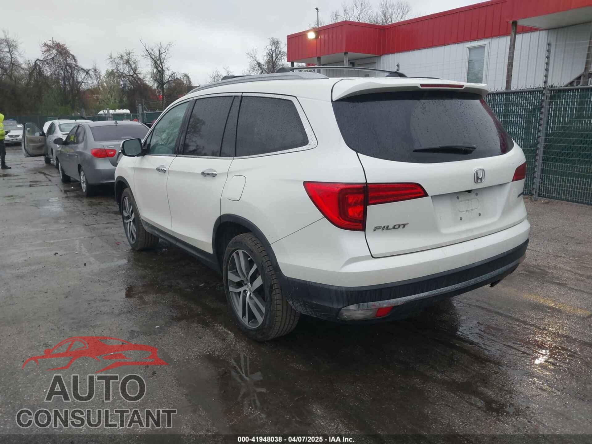 HONDA PILOT 2016 - 5FNYF5H91GB016348